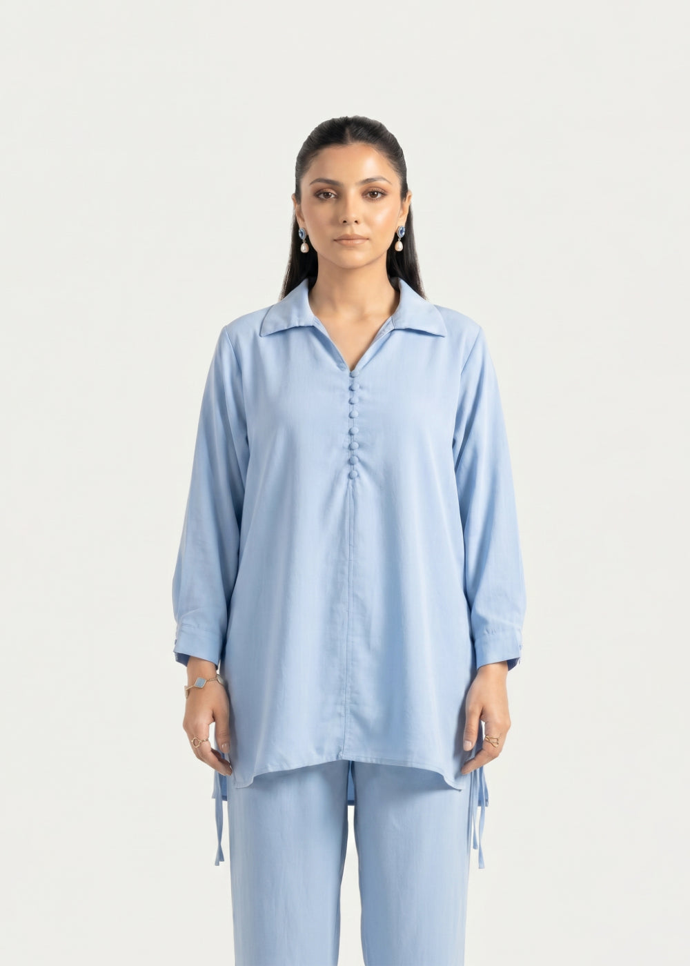 grip Co ord Sets in Sky blue