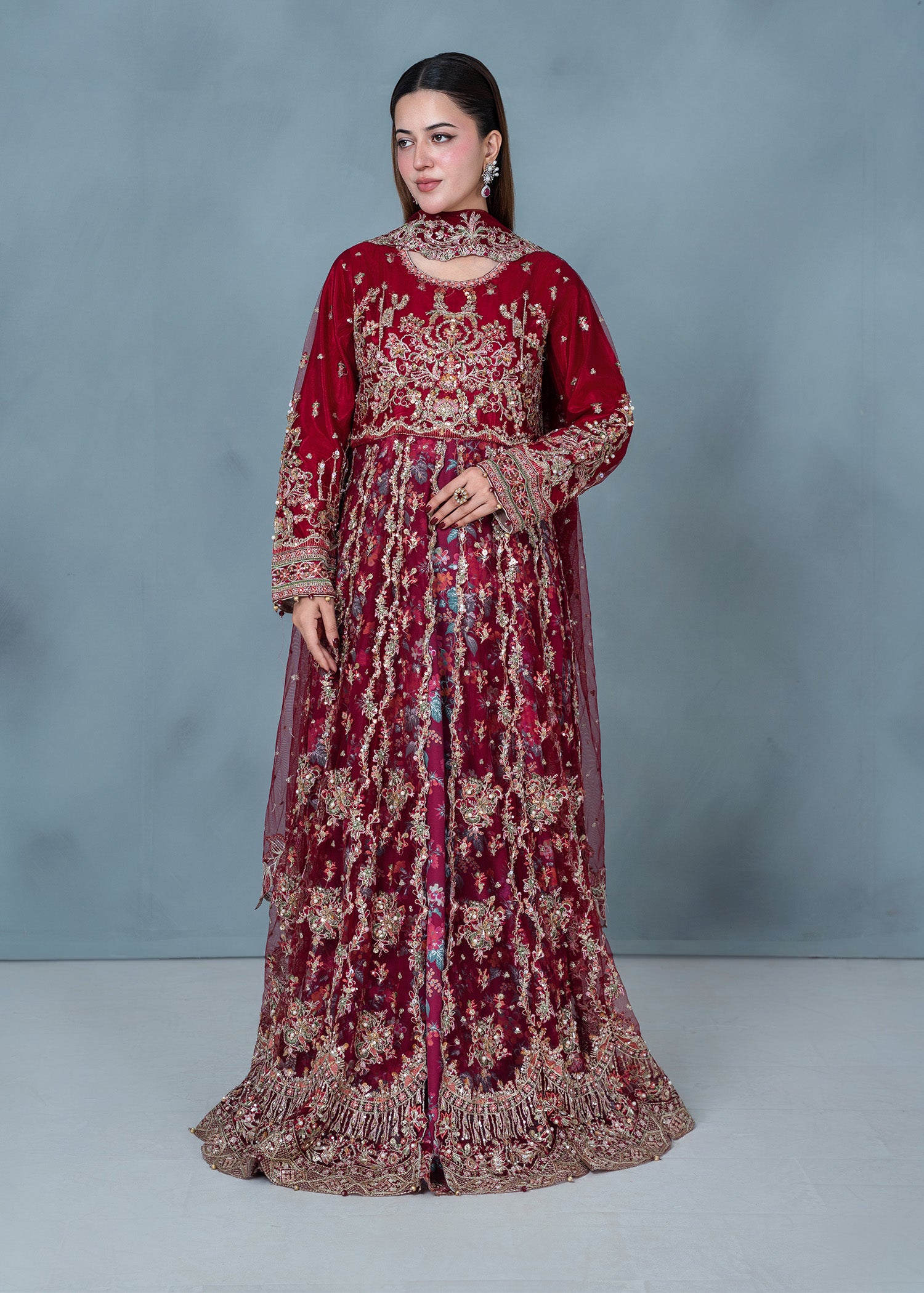 net Maxi in Red