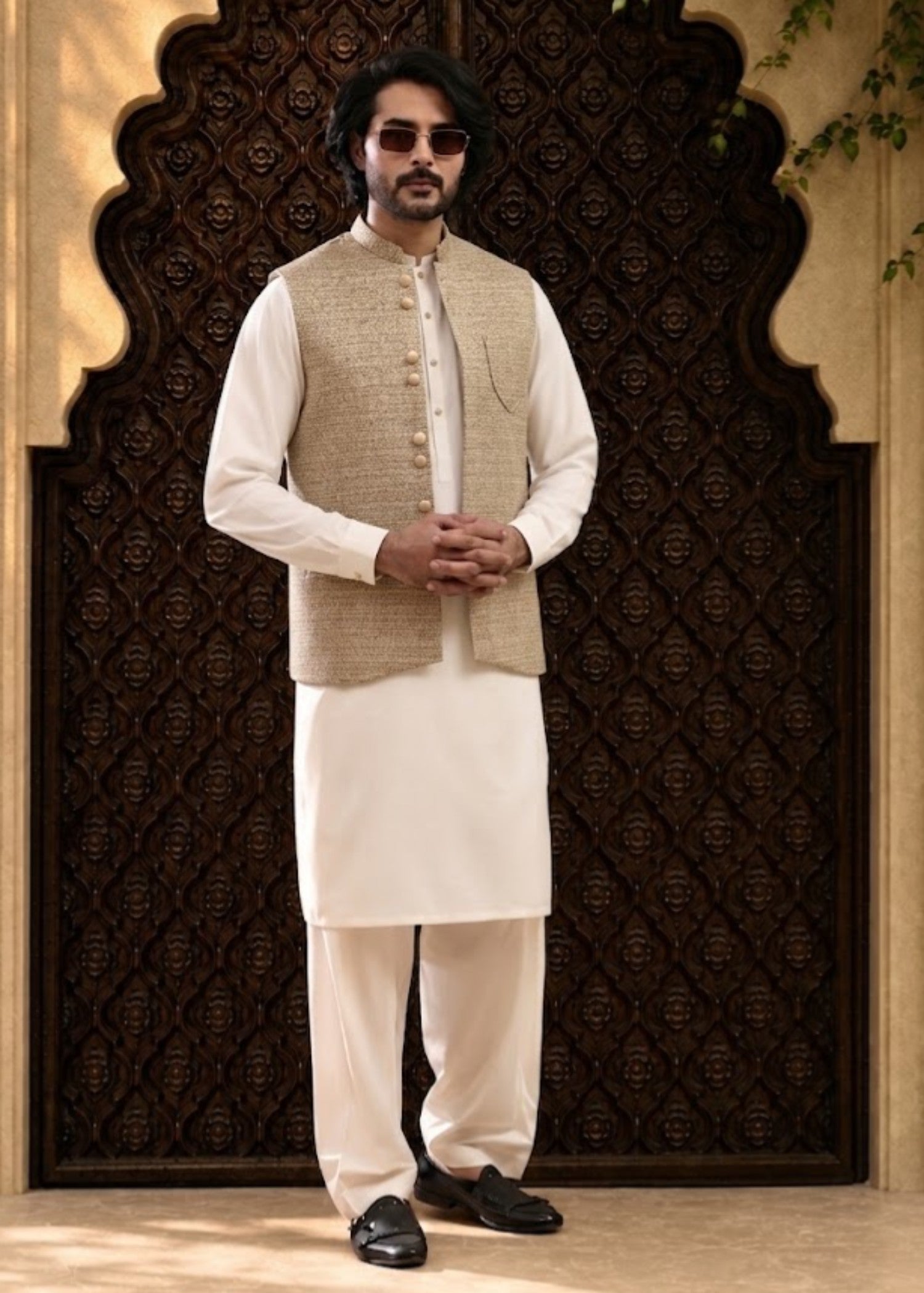 suiting Waistcoat in Buttercream