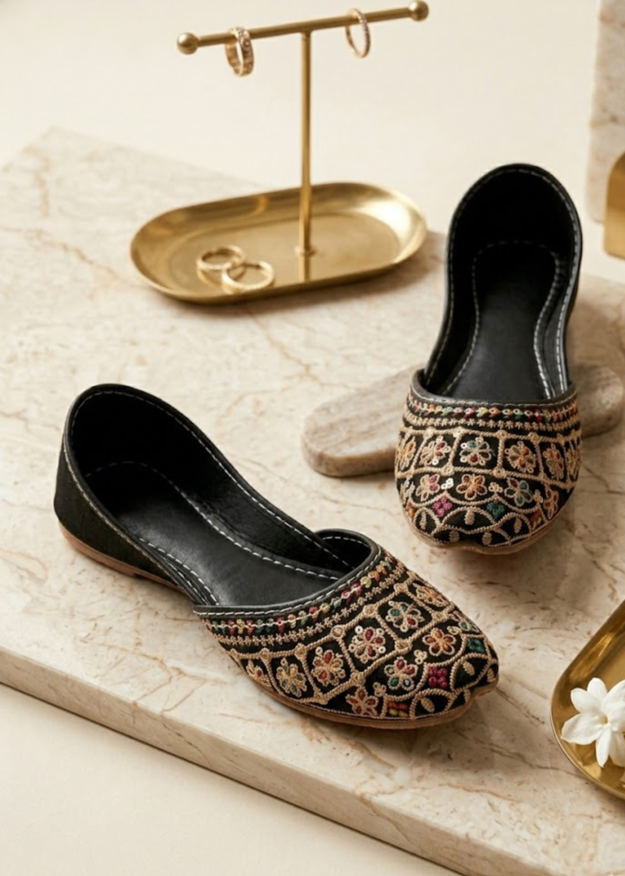 Khussa in Multi by - High Quality Women Khussa BSW0176