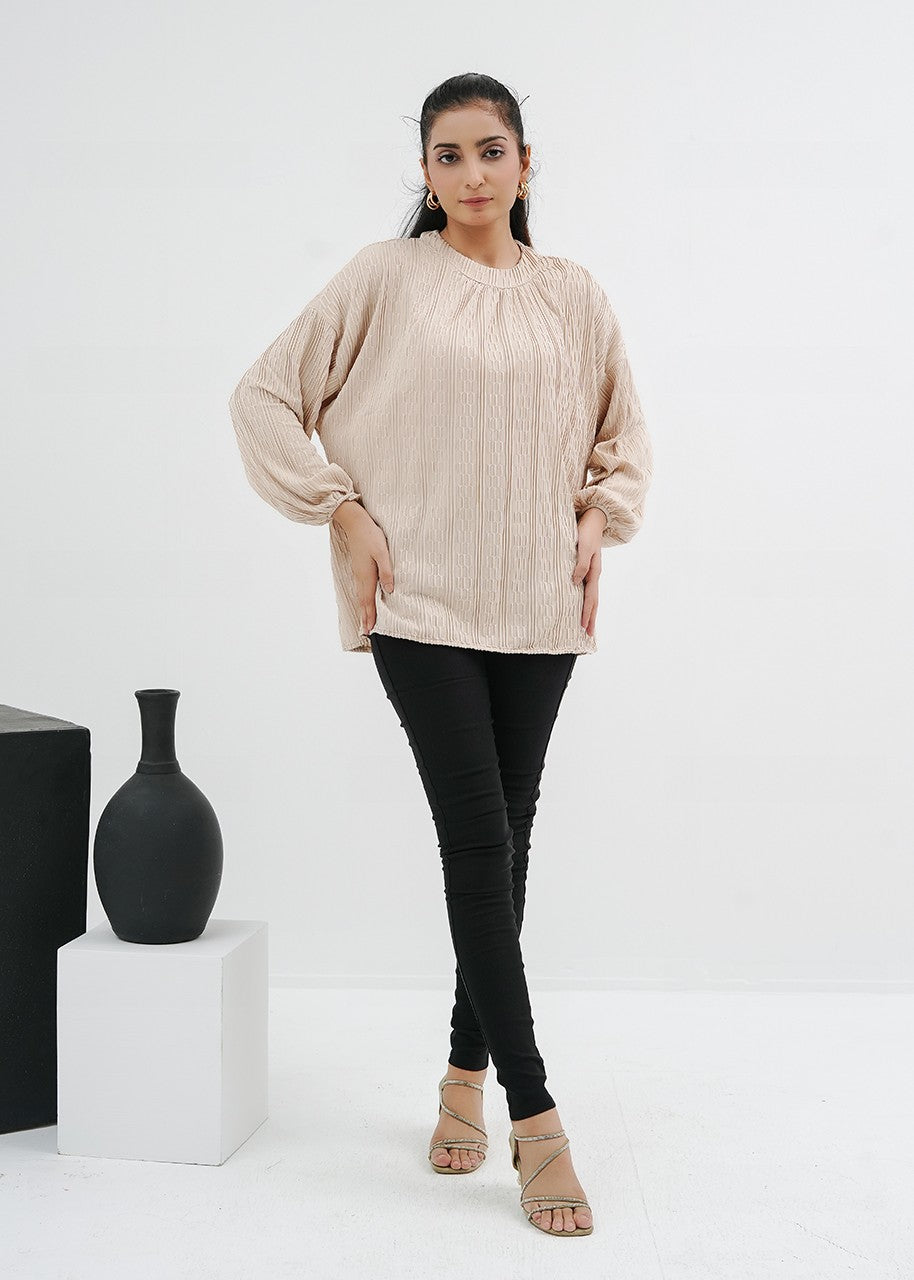 spandex Tunic in Ivory