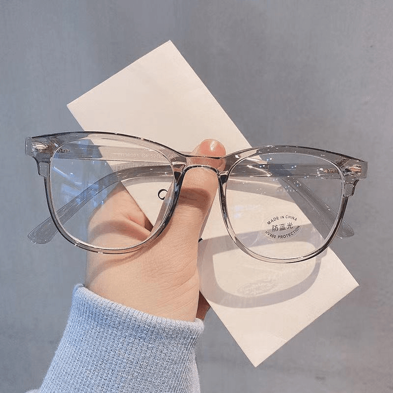 Women's Blue Light Blocking Flat Mirror Computer Glasses for Eye Protection