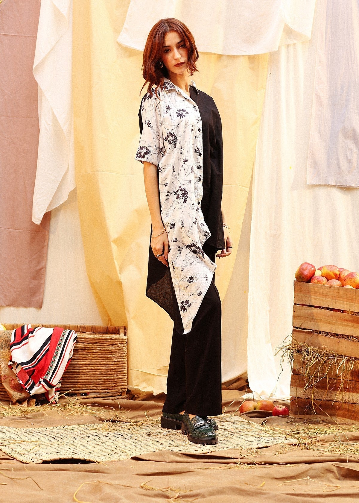 cambric Tunic in White