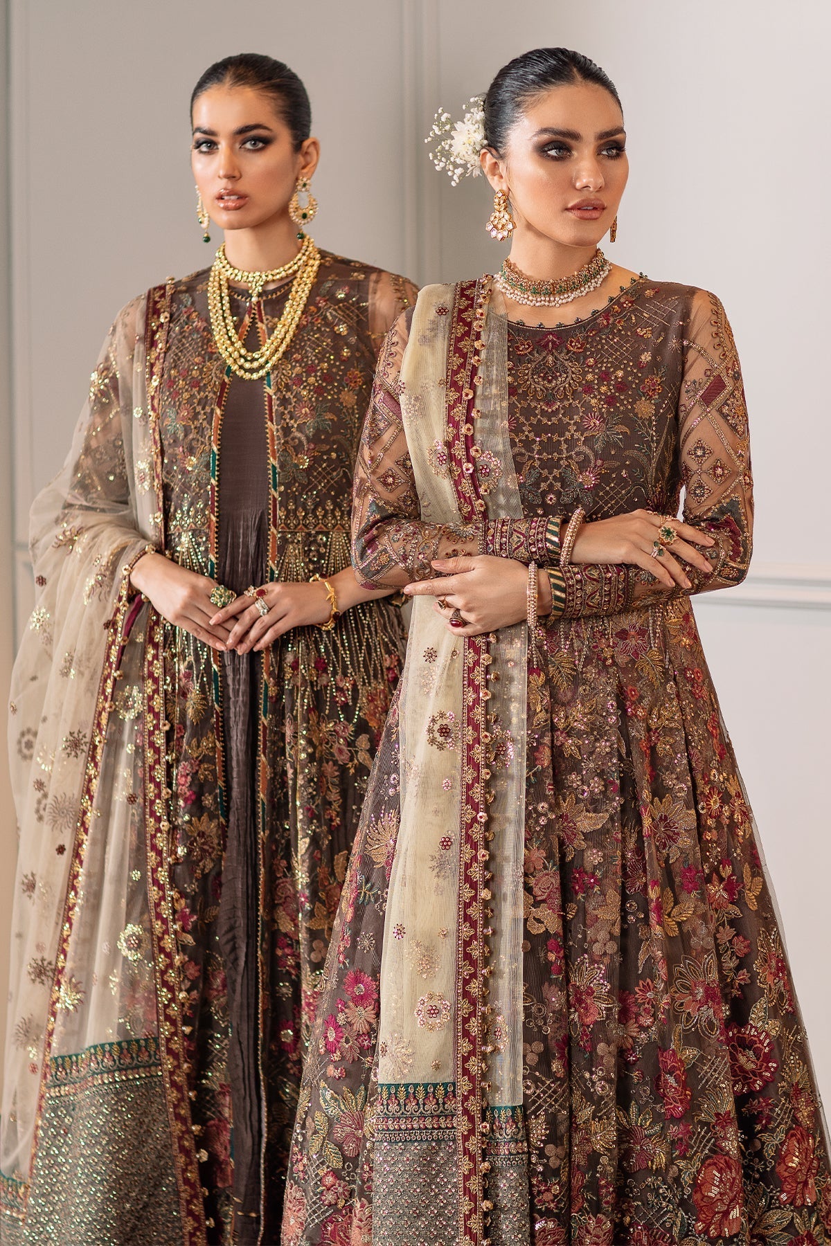 net Maxi in Brown