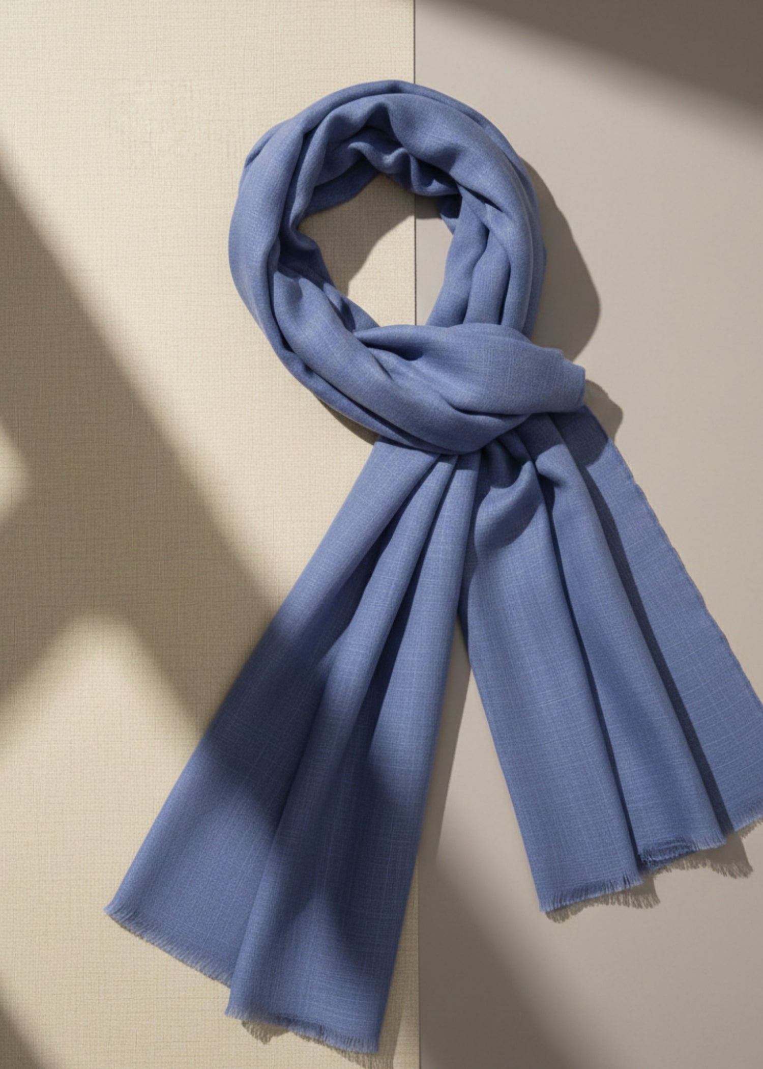 viscose Hijab in Shadow blue