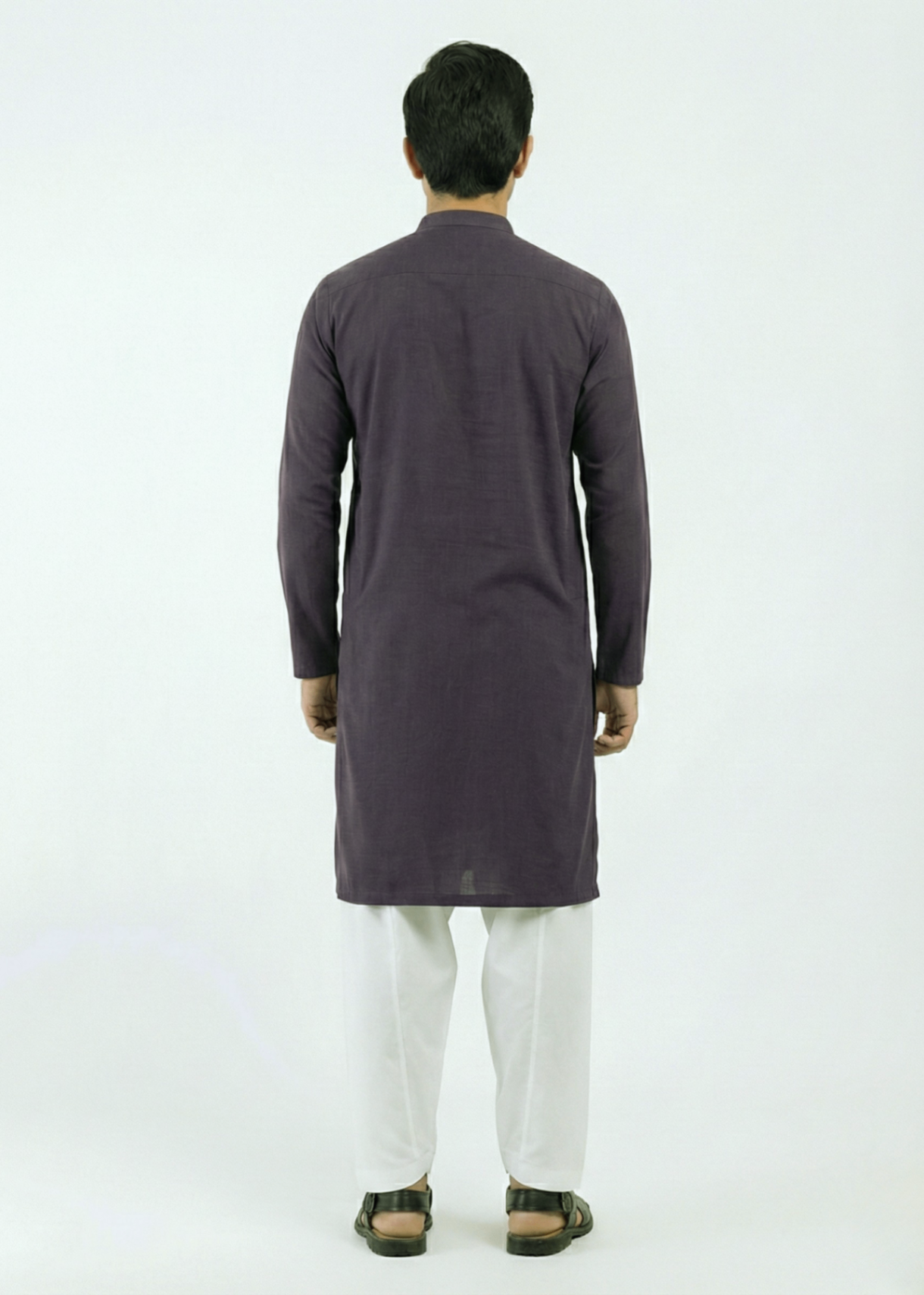 wash & wear Kurta in Purple