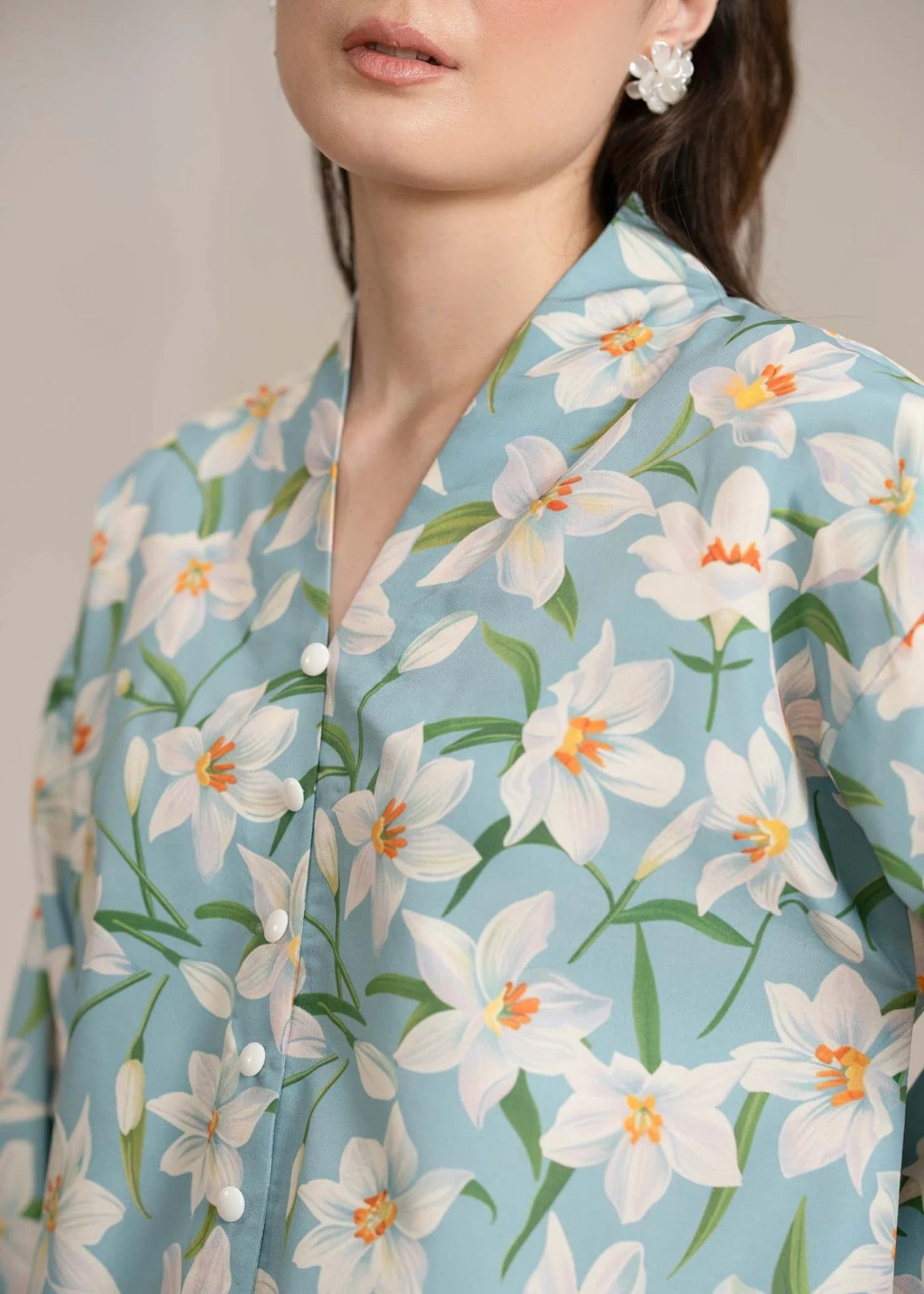 cotton Co Ord Sets in Light blue