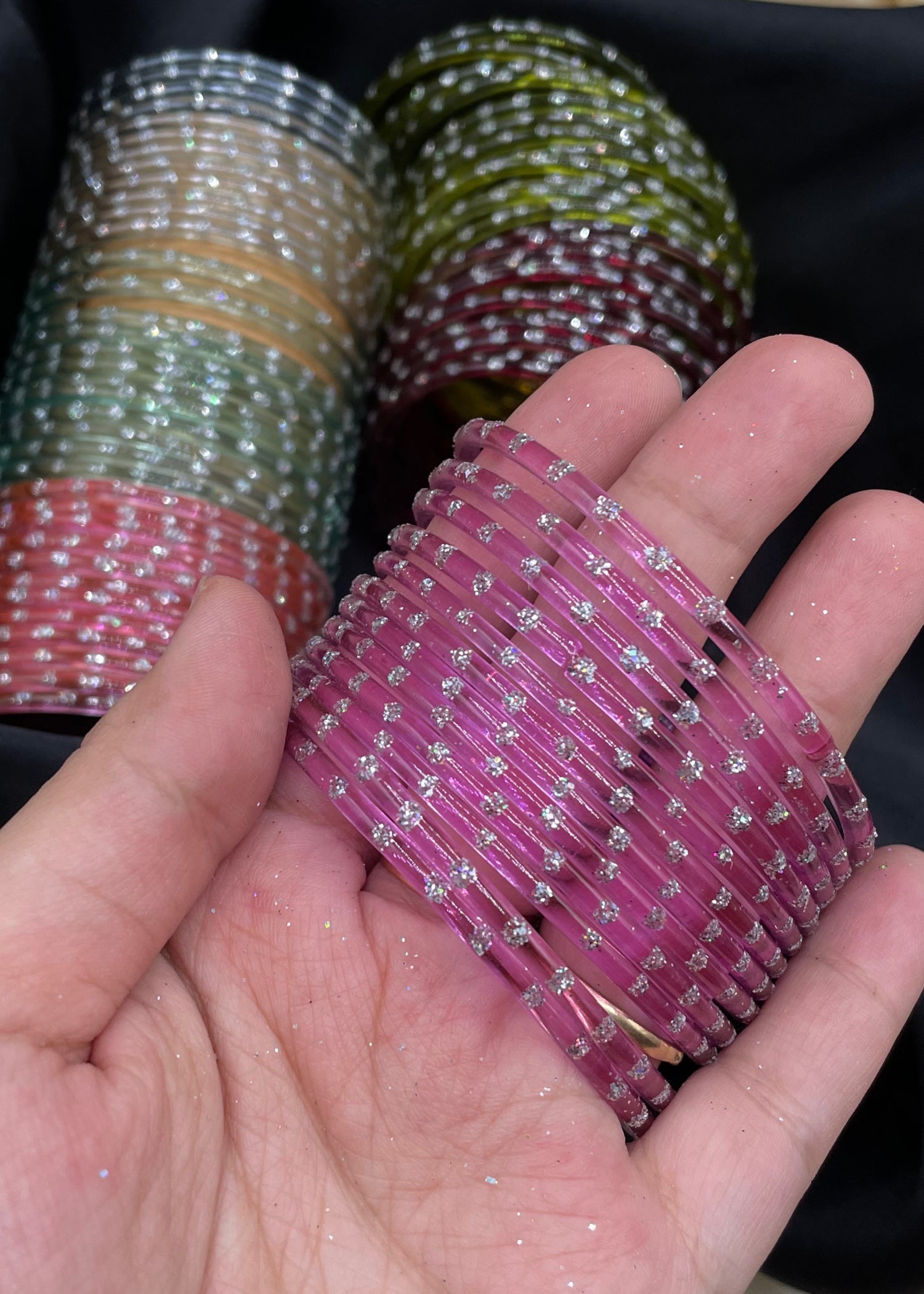 Bangles in Multi Color by - Trendy Women Bangles KMF8414