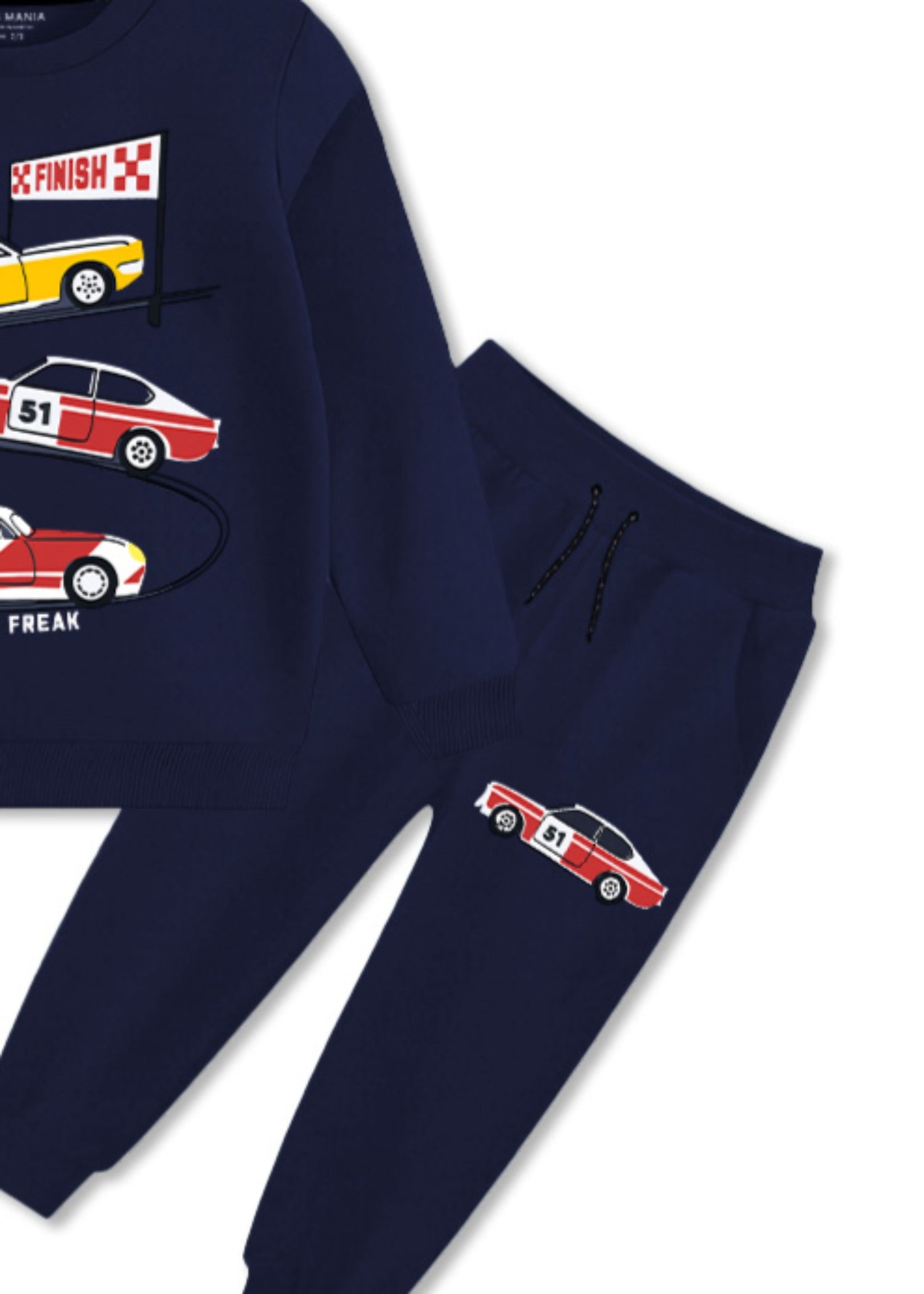 fleece Tracksuit in Moonlight blue