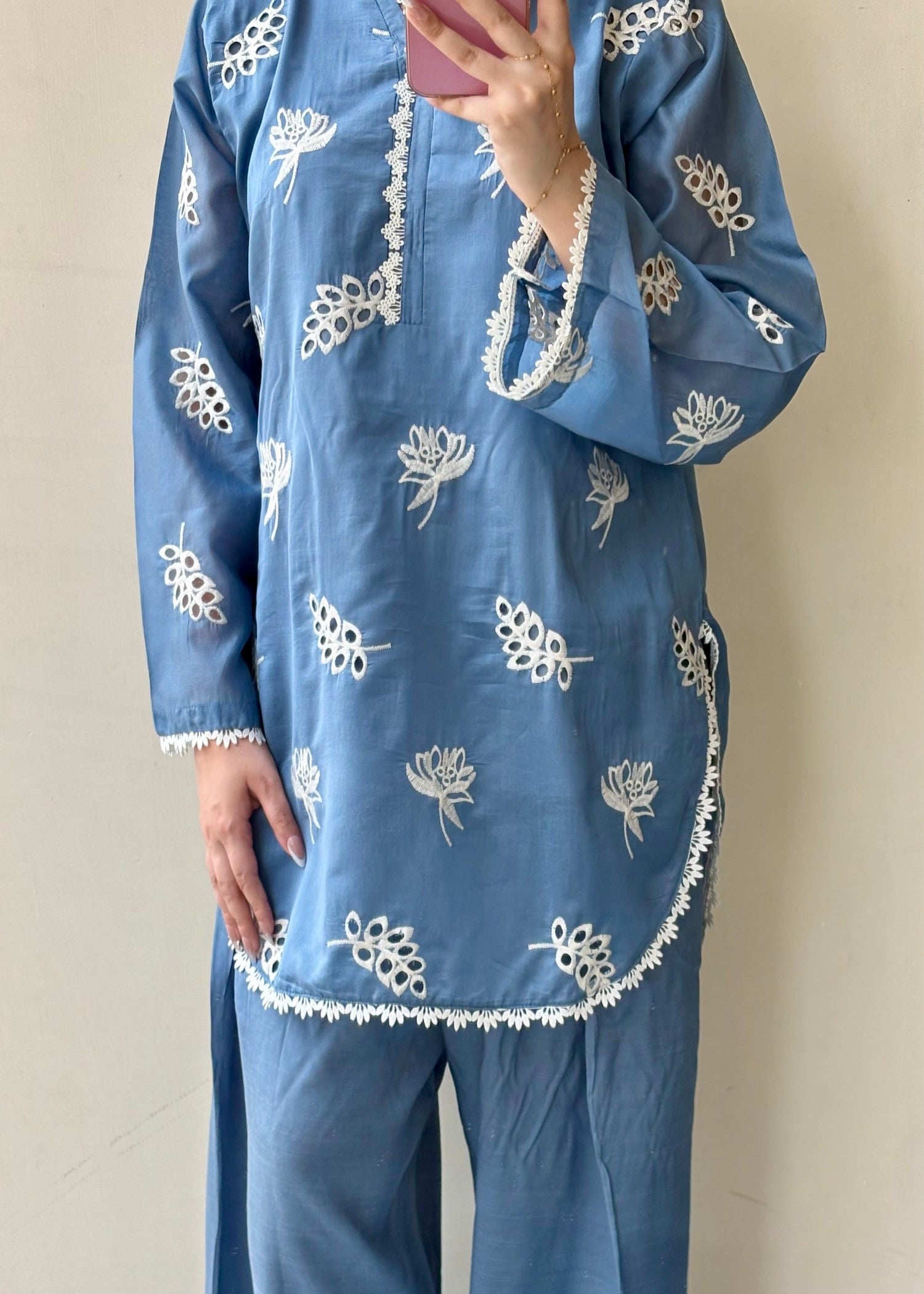 paper lawn Co Ord Sets in Black