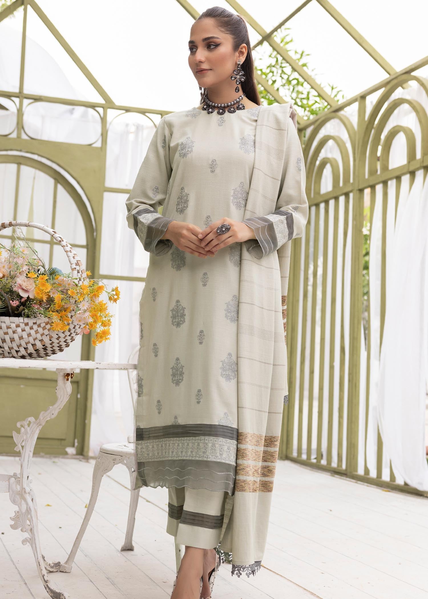 wool Unstitched in Grey