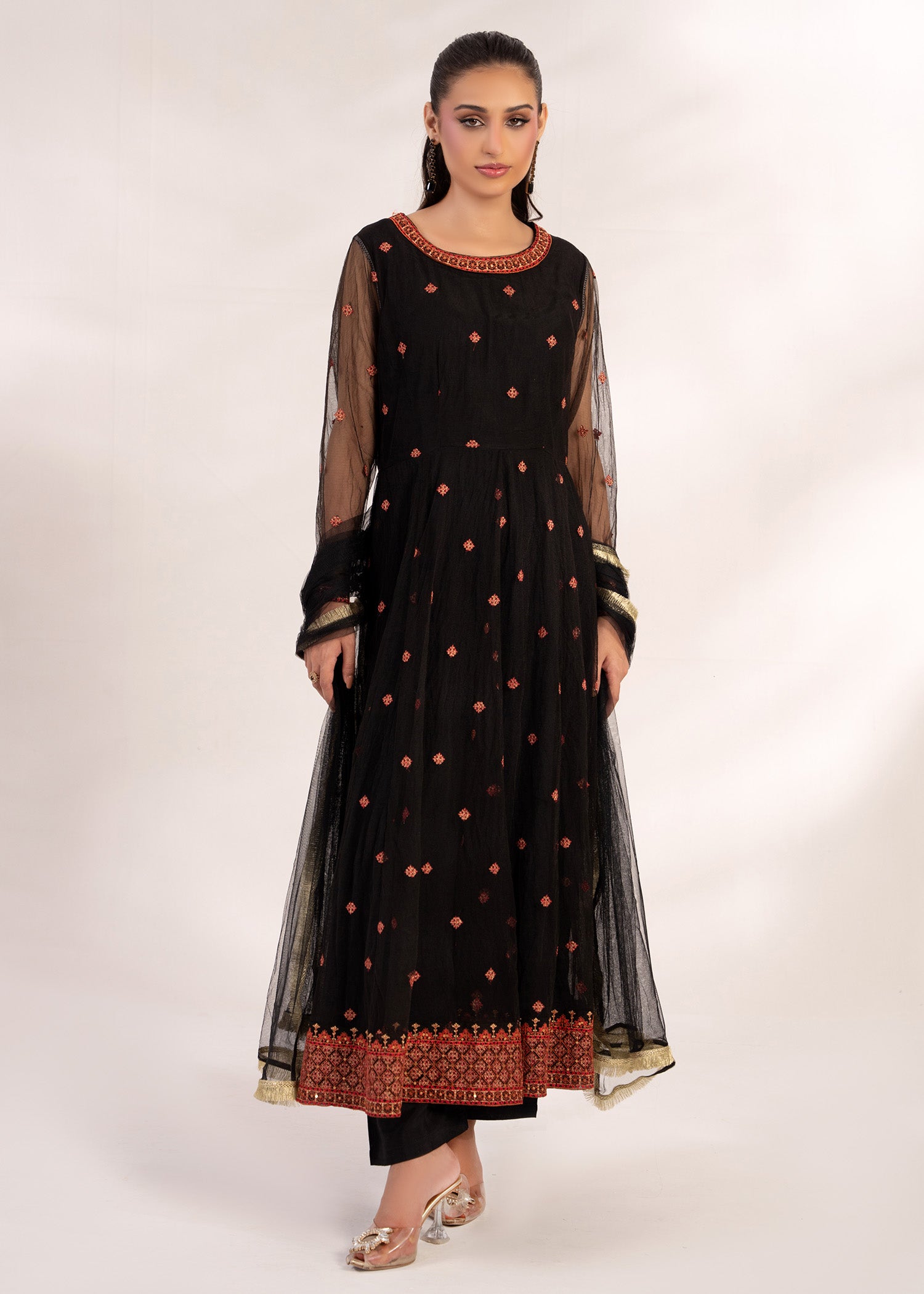 net Maxi in Black