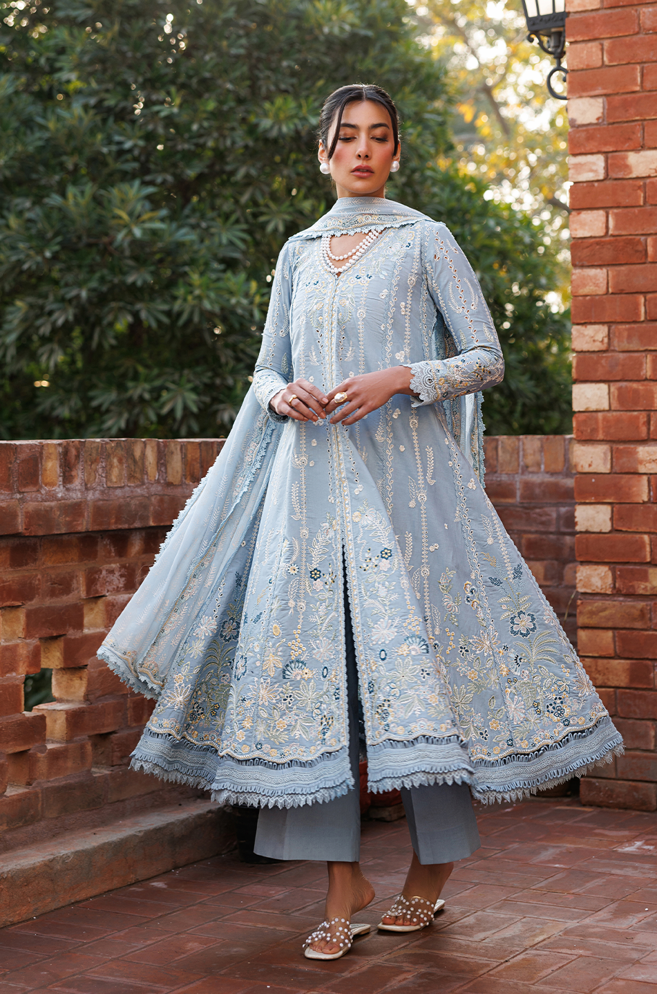 Mirabelle Festive Luxury Lawn – BLISSFUL DREAMS