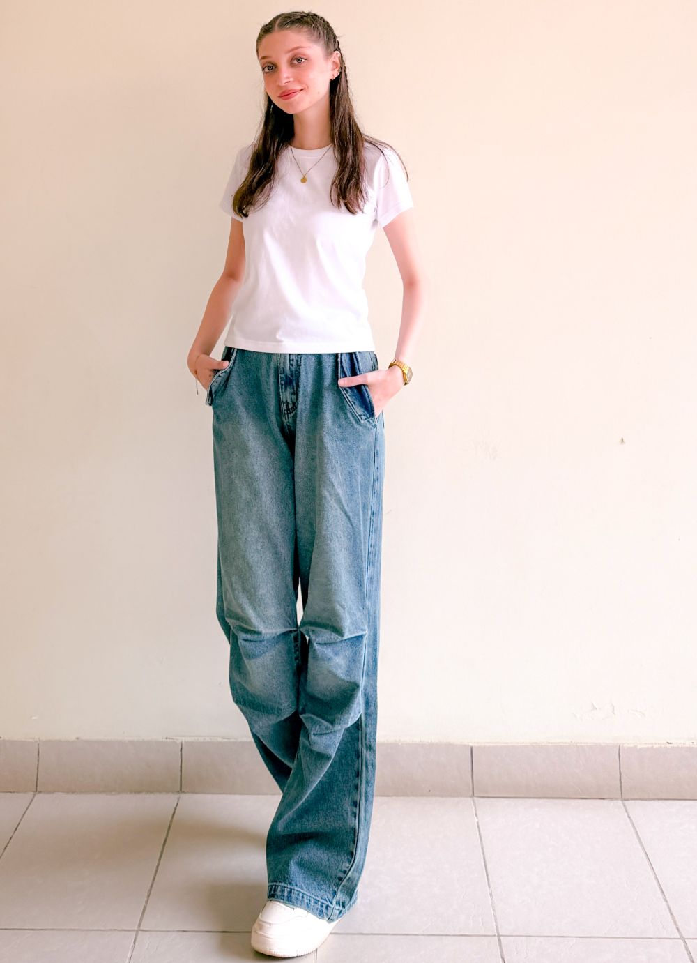 denim Jeans in Frost blue