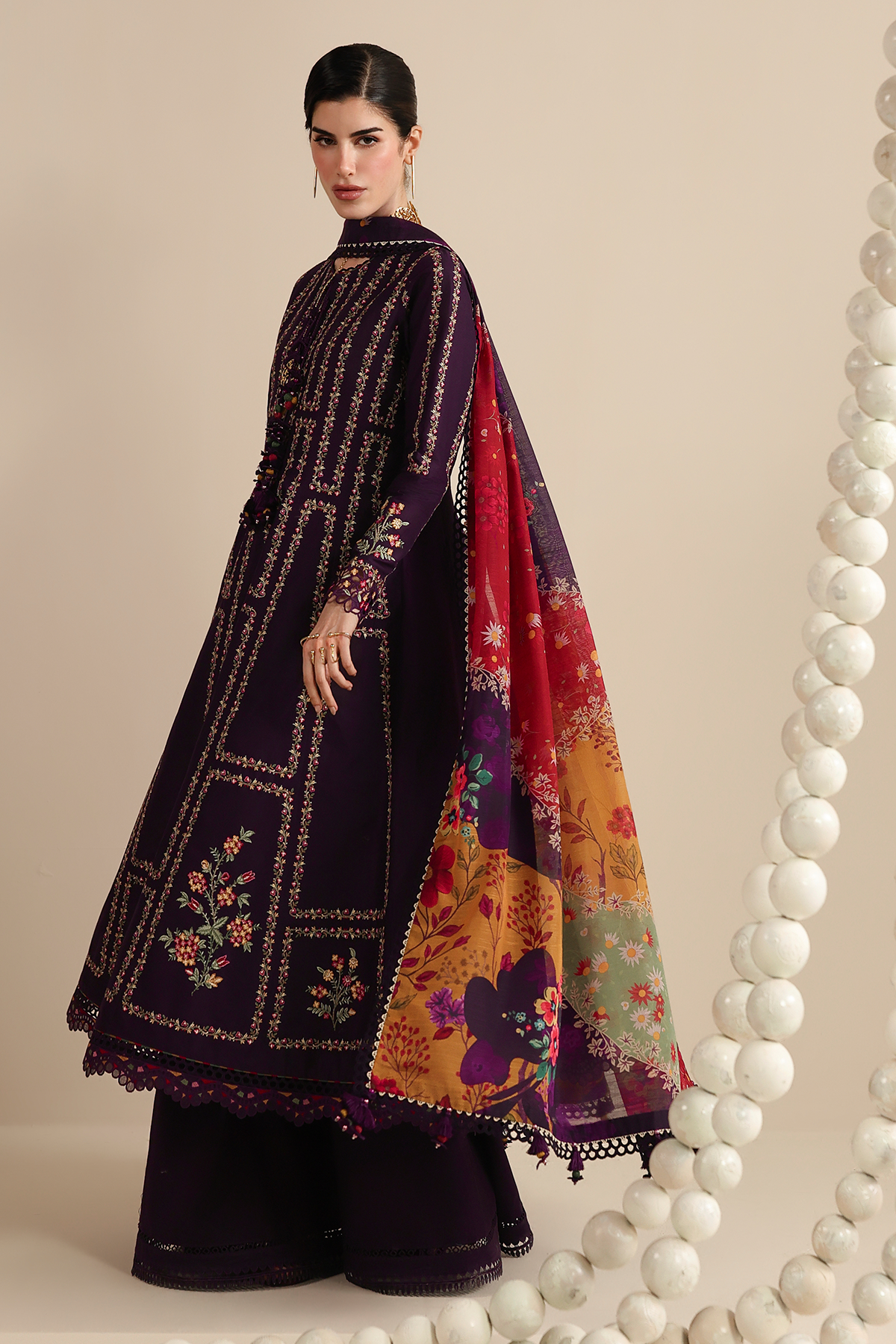 Iris Luxury Festive Lawn – IL26-D06