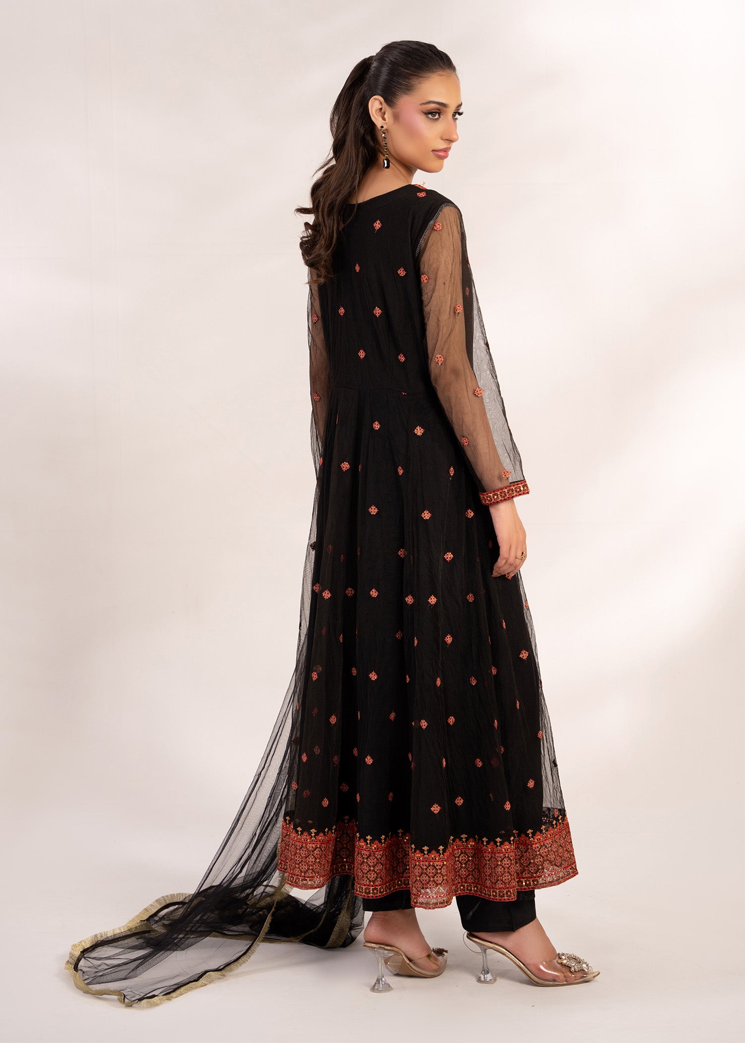 net Maxi in Black