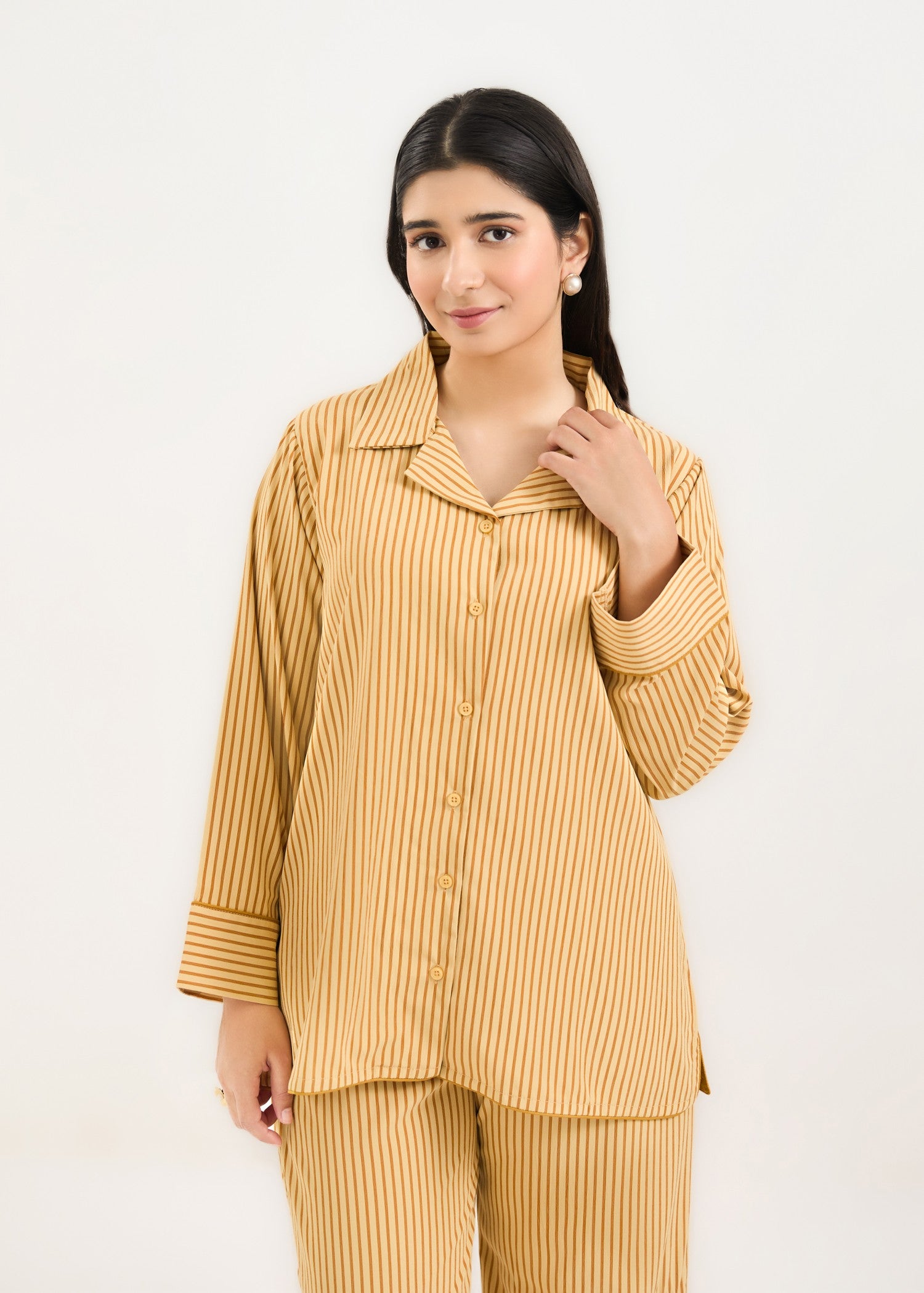 polycotton Co Ord Sets in Mustard