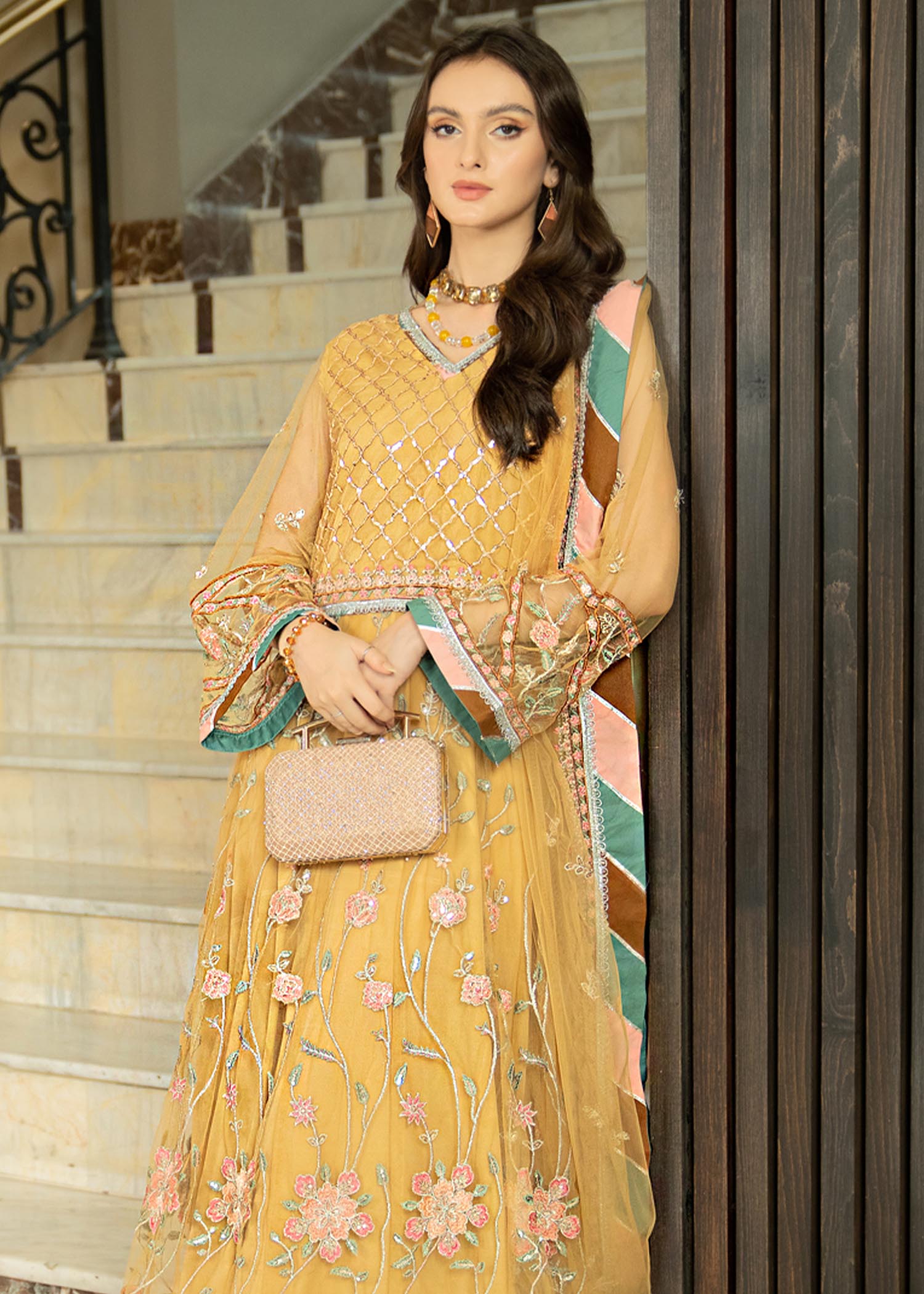 net Unstitched in Yellow