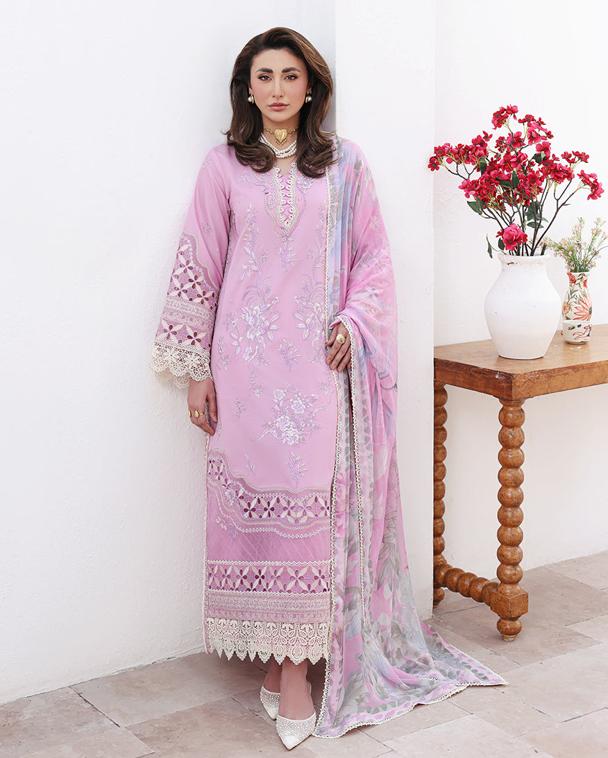 Floral Reveire Lawn – Pastel Dream