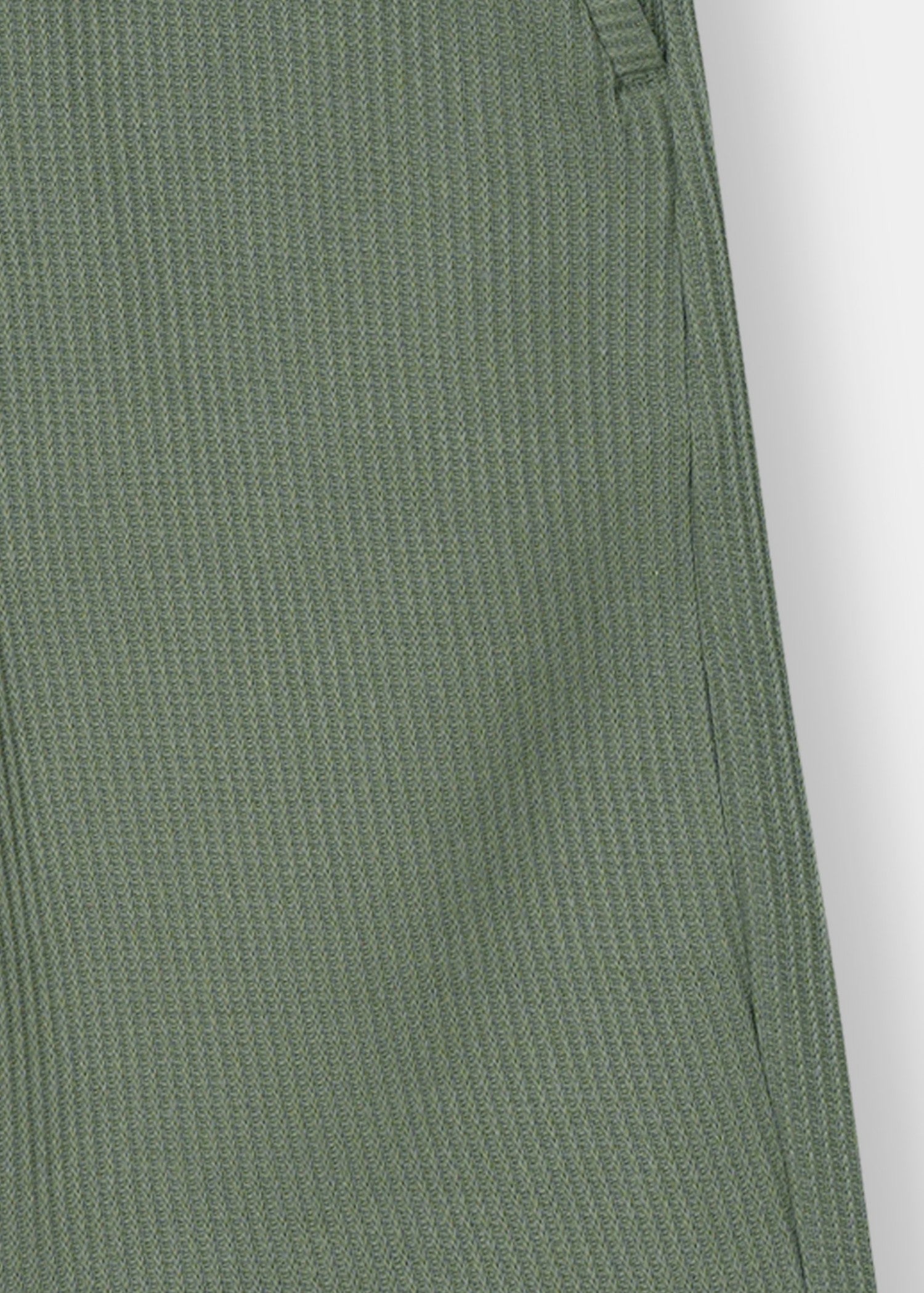 pure cotton Shorts in Olive green