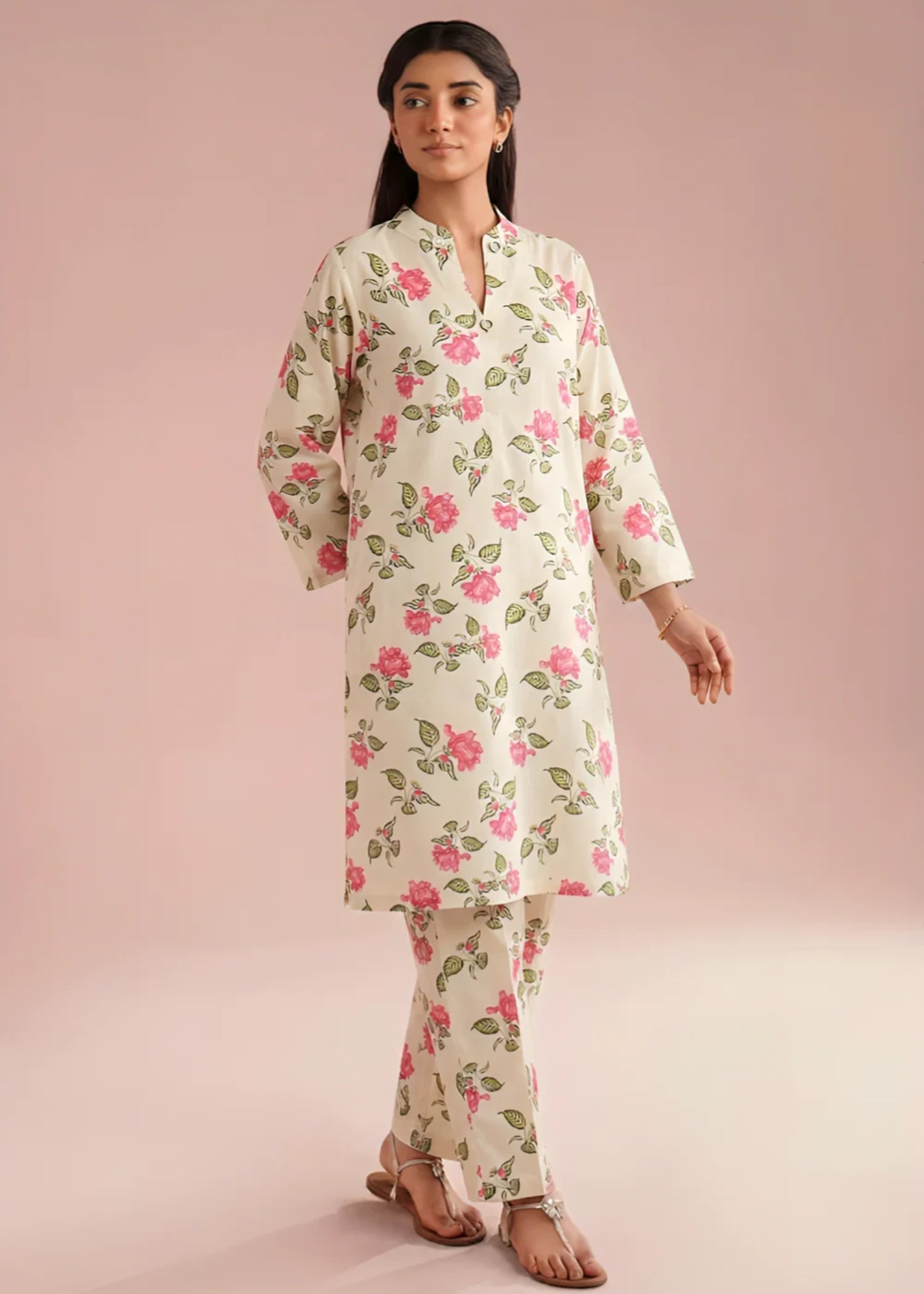 cambric Co Ord Sets in Ivory