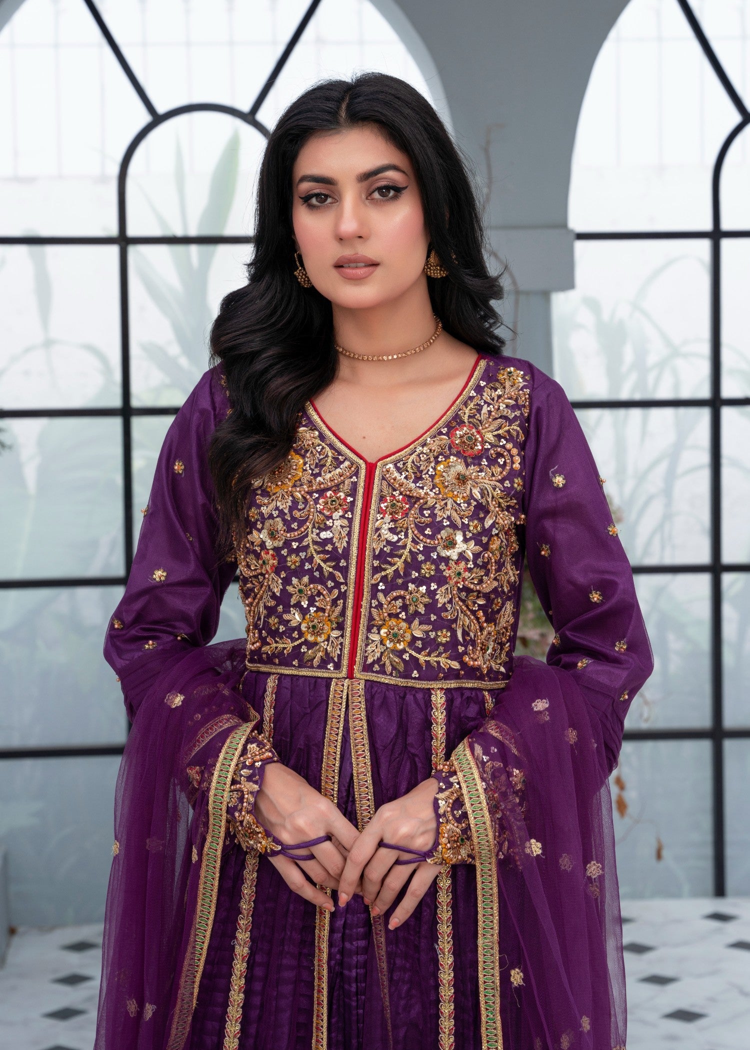 net Maxi in Purple