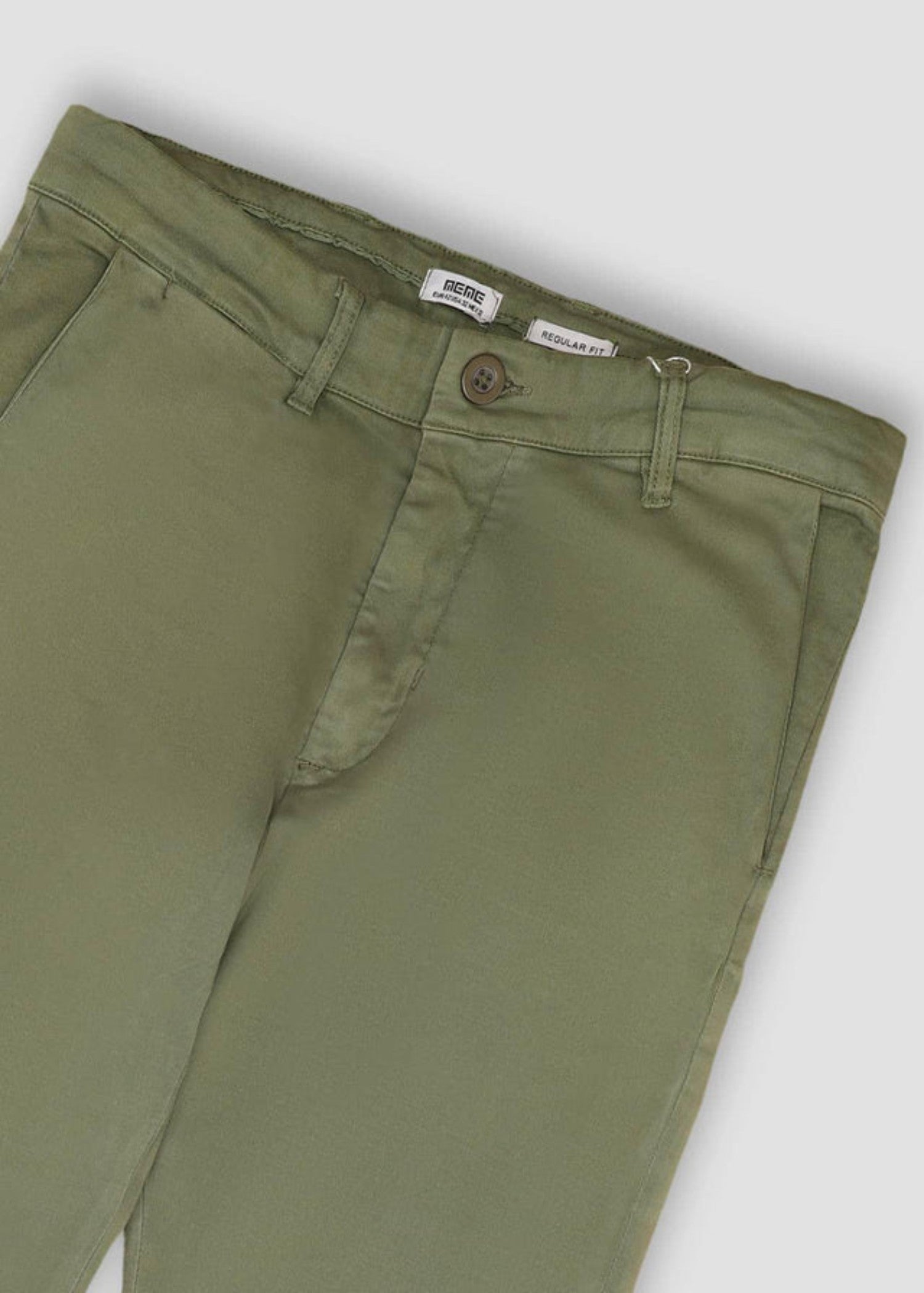 cotton Jeans in Sage green