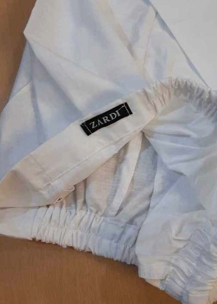 khaddar Trousers in White