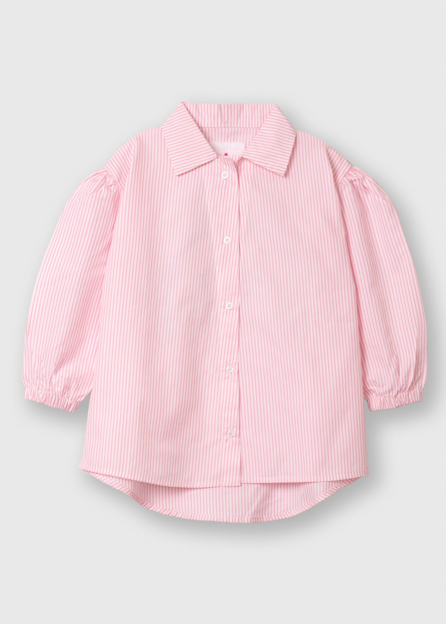 Top in White, light pink