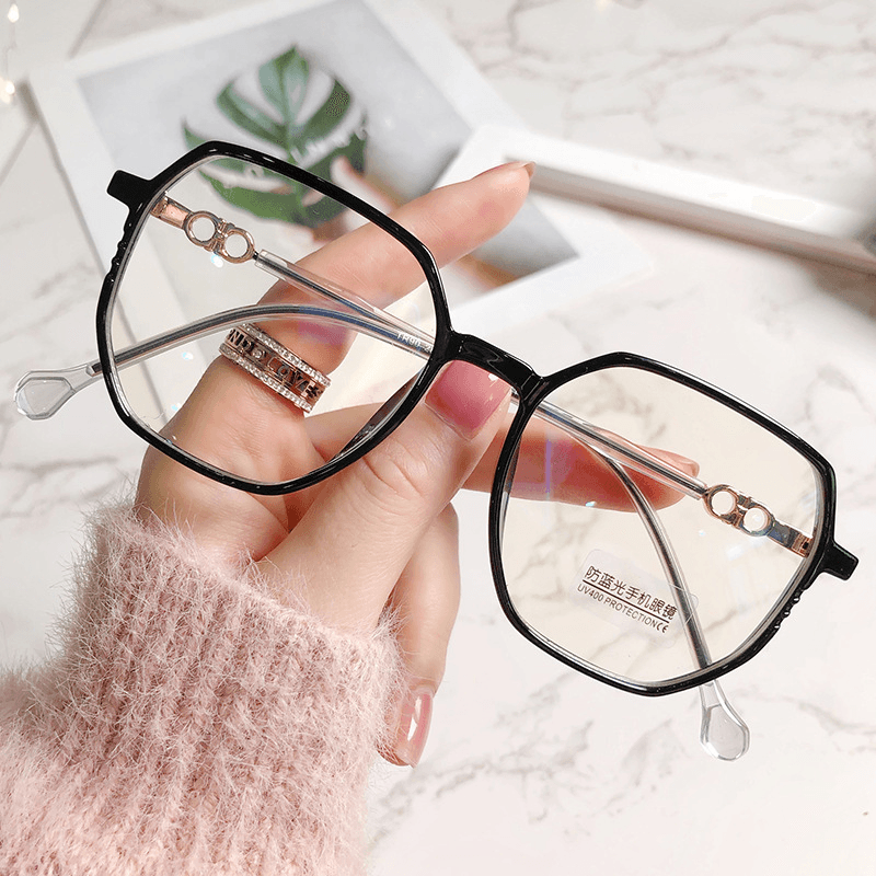 Korean Fashion Style Plain Net Red Glasses Frame