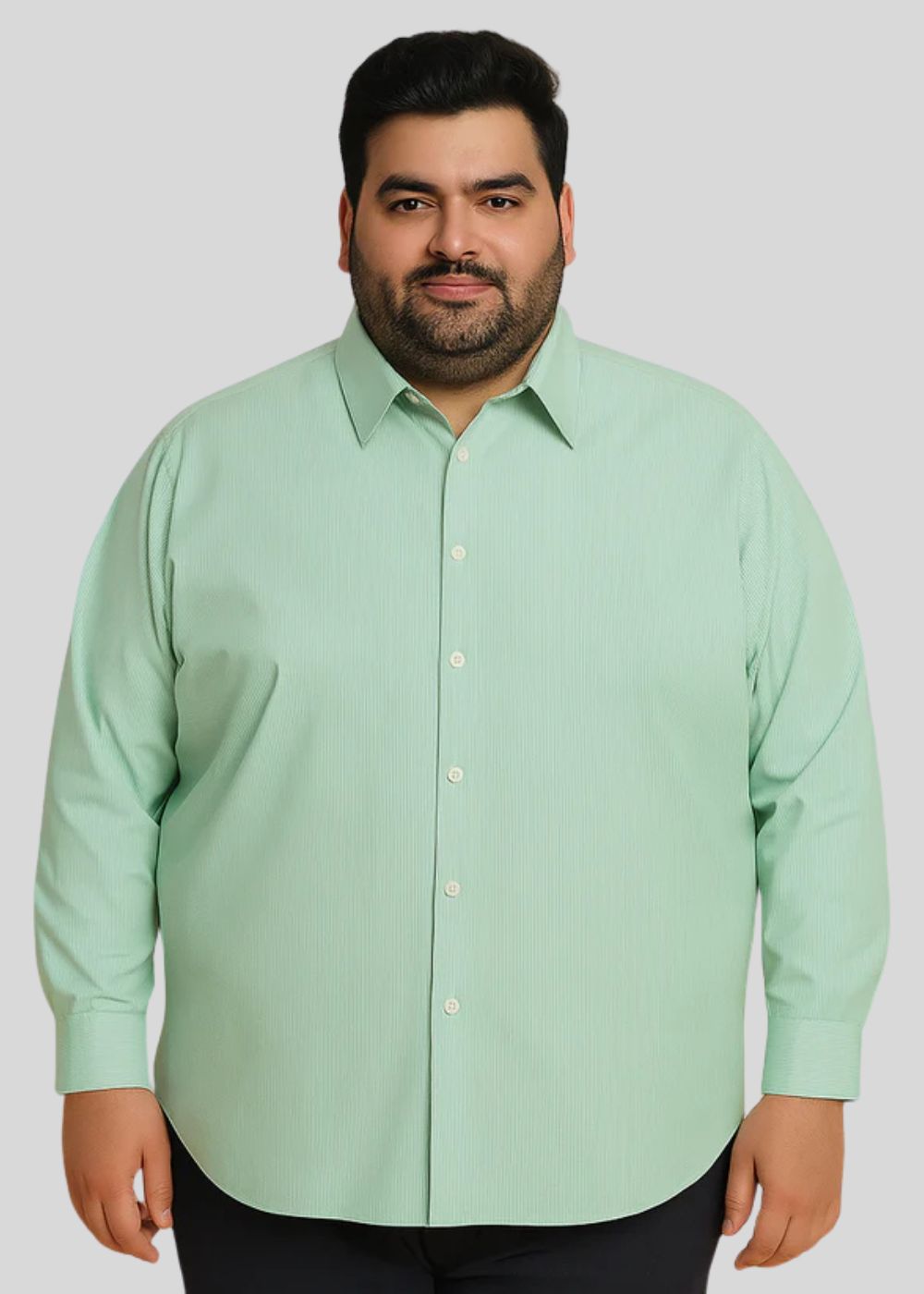 cotton Casual Shirt in Mint green