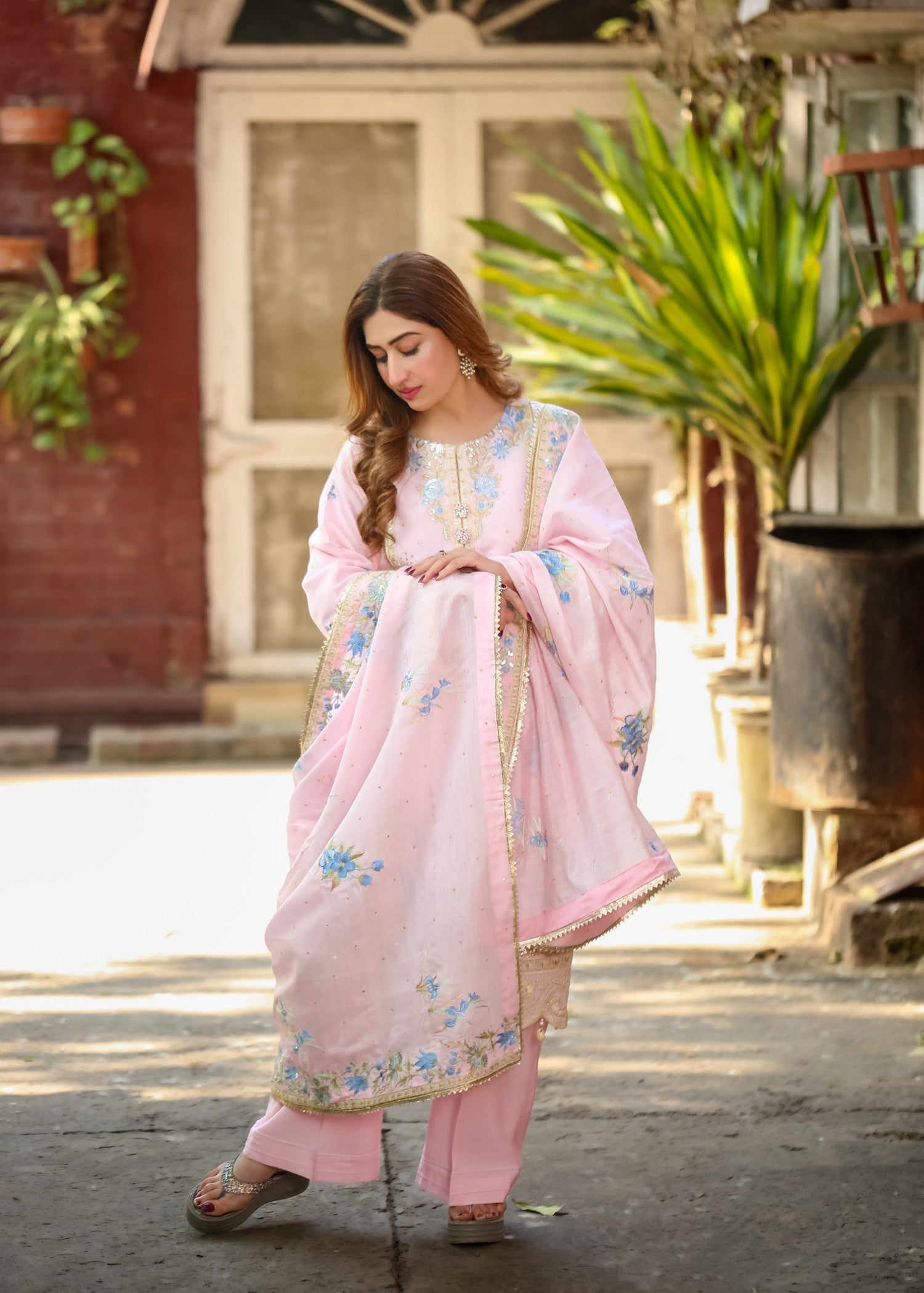 cotton Unstitched in Baby pink