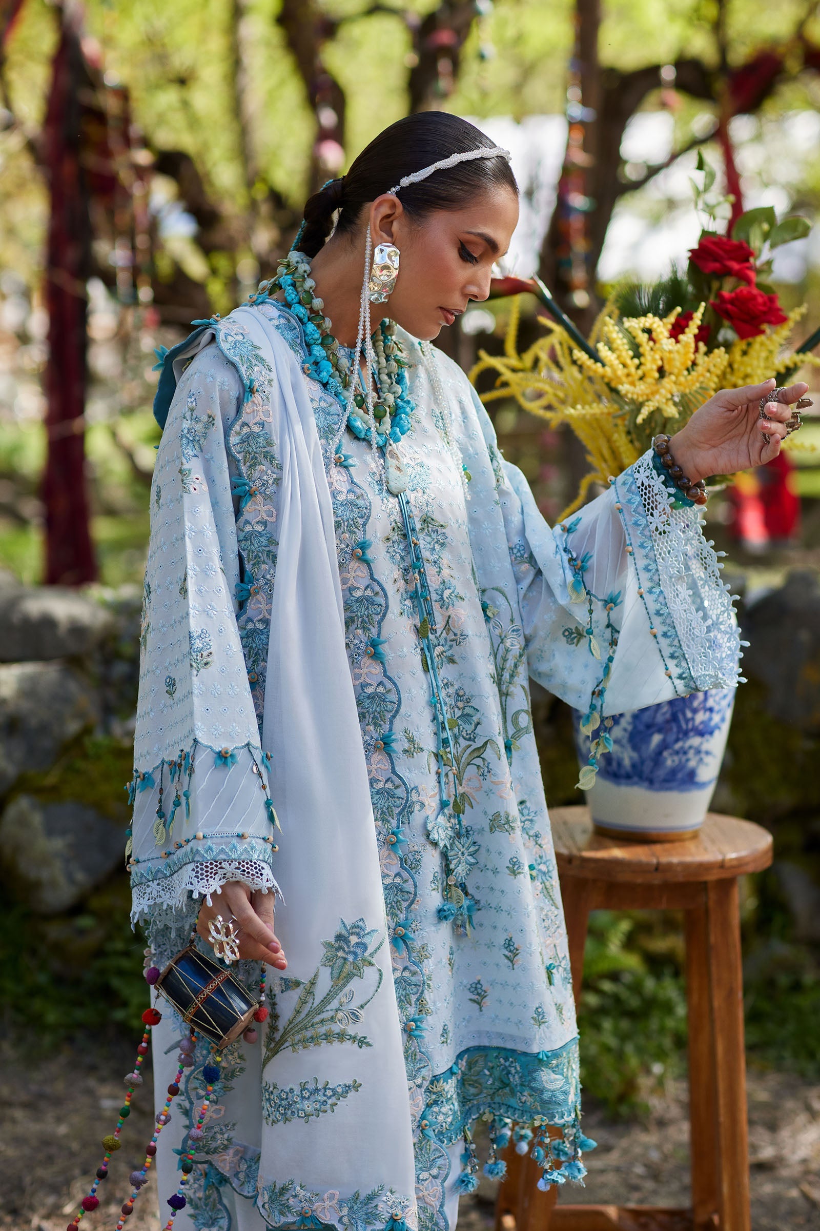 Kashmee Luxury Eid Lawn – MEHRVAAN (EL26-10 B)