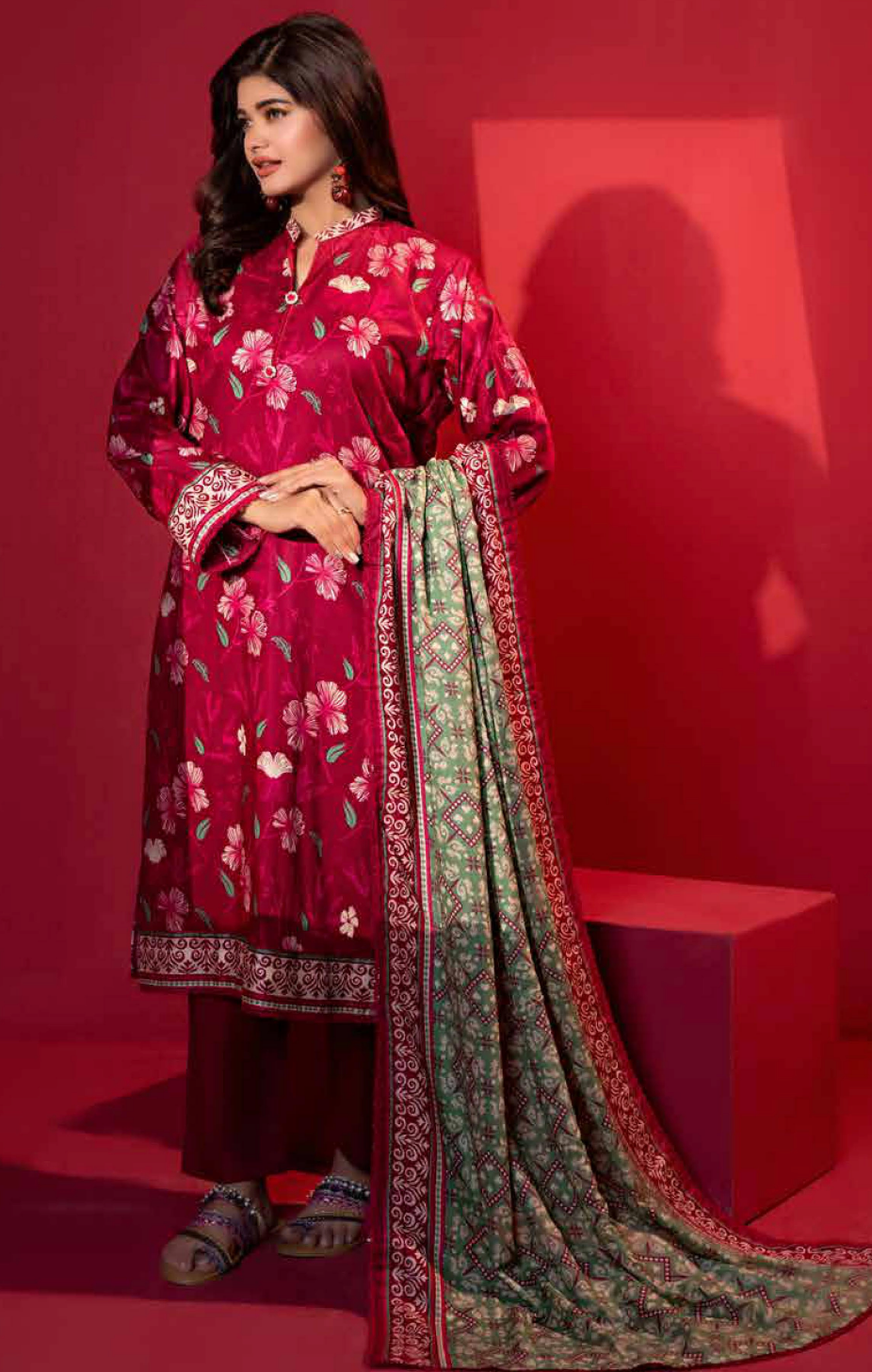 Printed Summer Lawn Drop 15 – 8