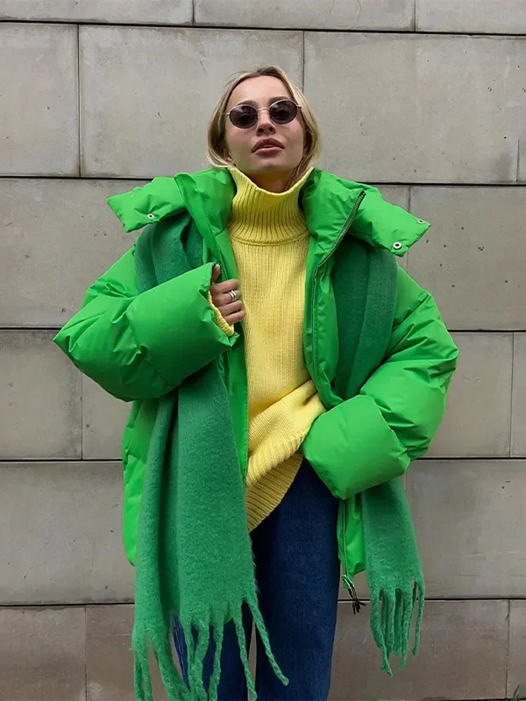 BLUSIANA SOFT DOWN JACKET