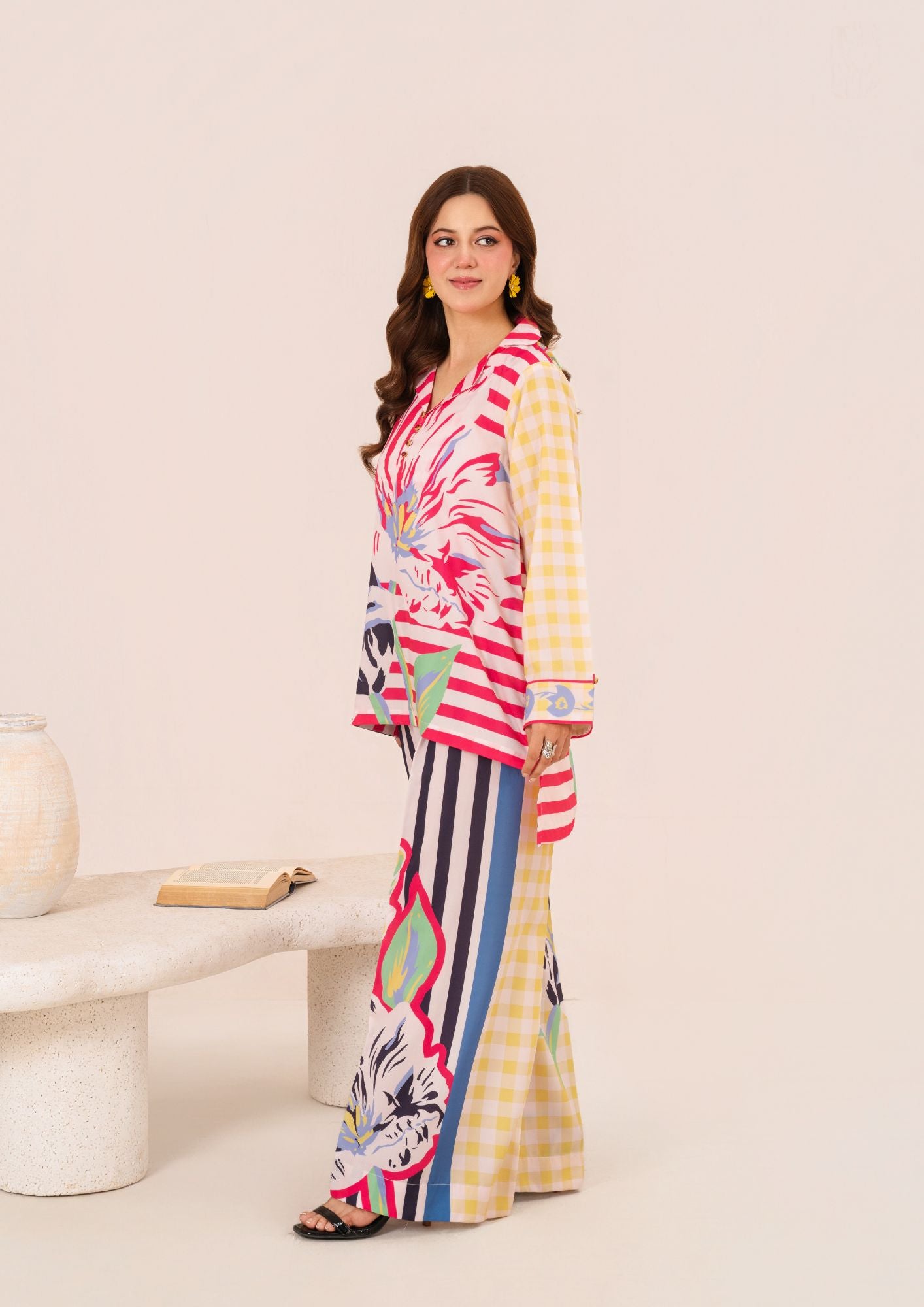 swiss cotton Co ord Sets in Multi