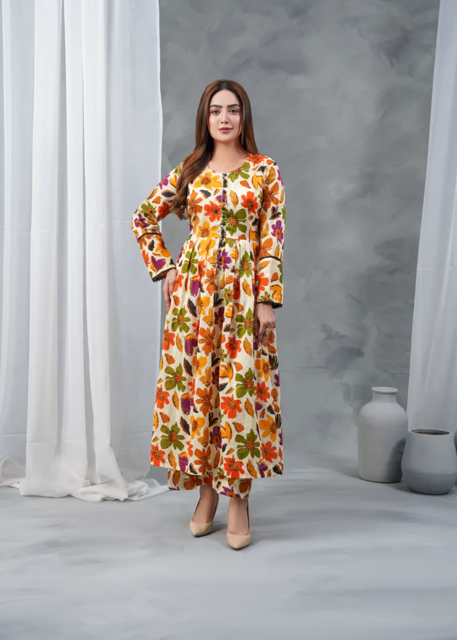viscose Maxi in Multi