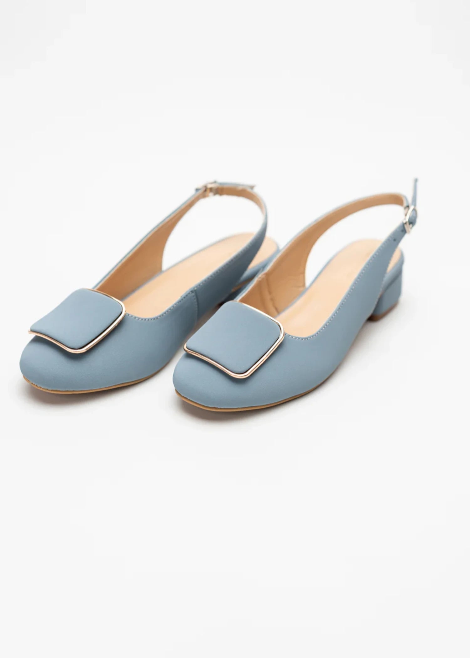 Heels in Steel blue by - High Quality Women Heels CAT2294