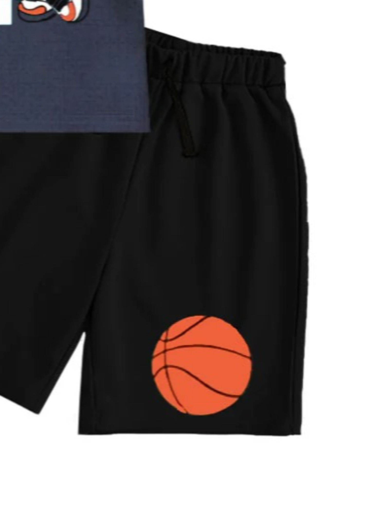 cotton Co ord Sets in Black, slate blue