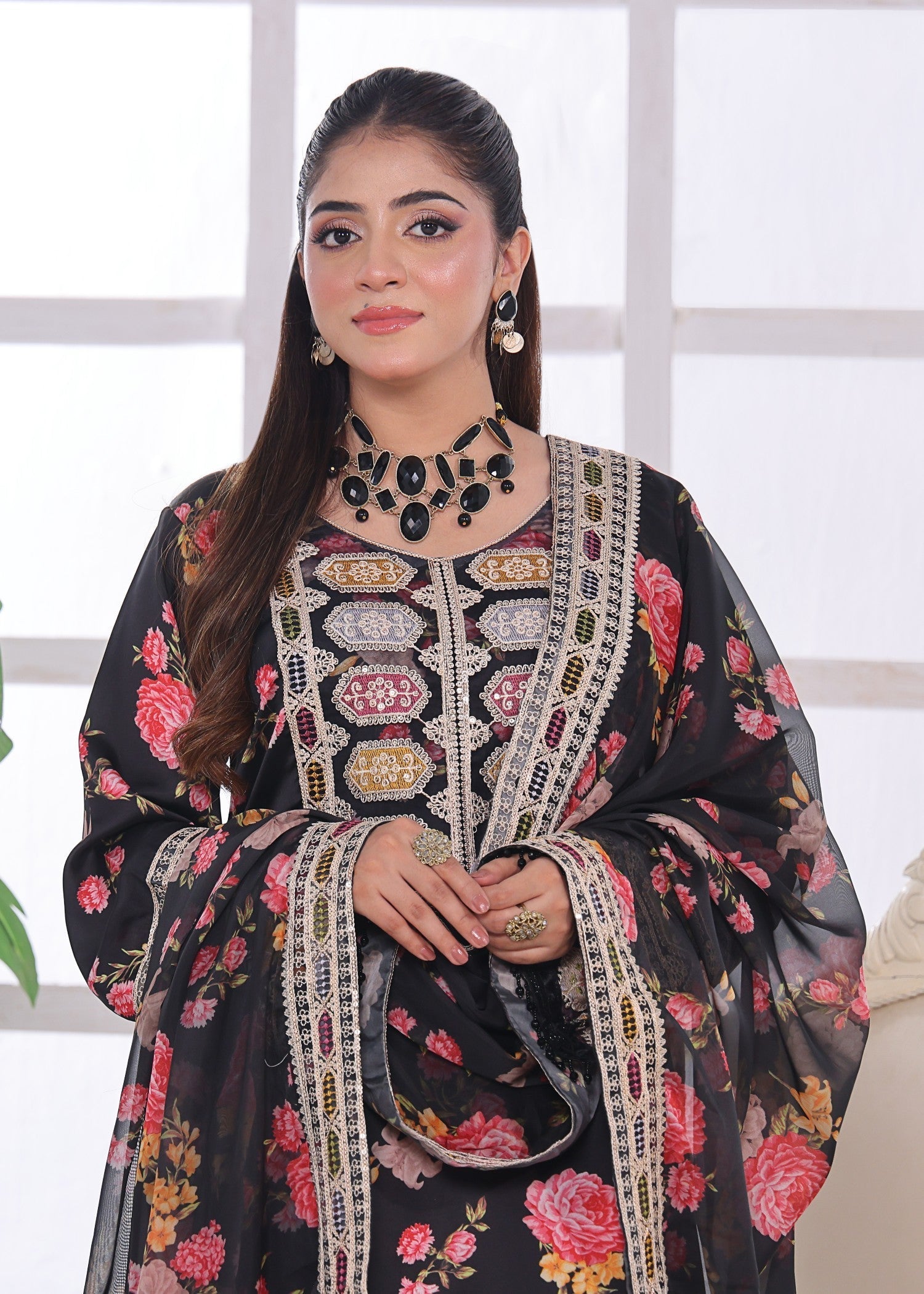charmuse/shamooz Kurta Set in Black