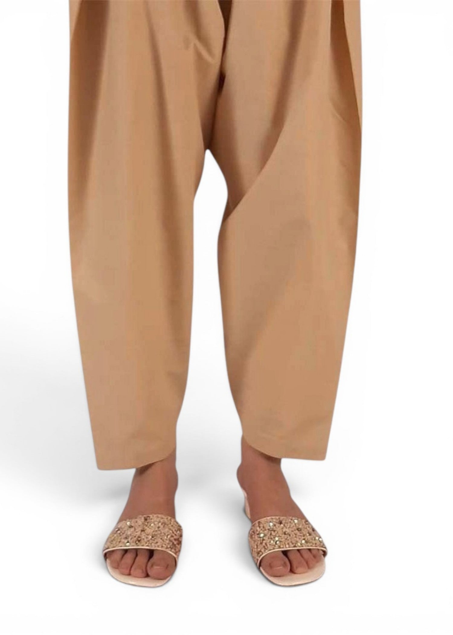 cotton Shalwar in Beige