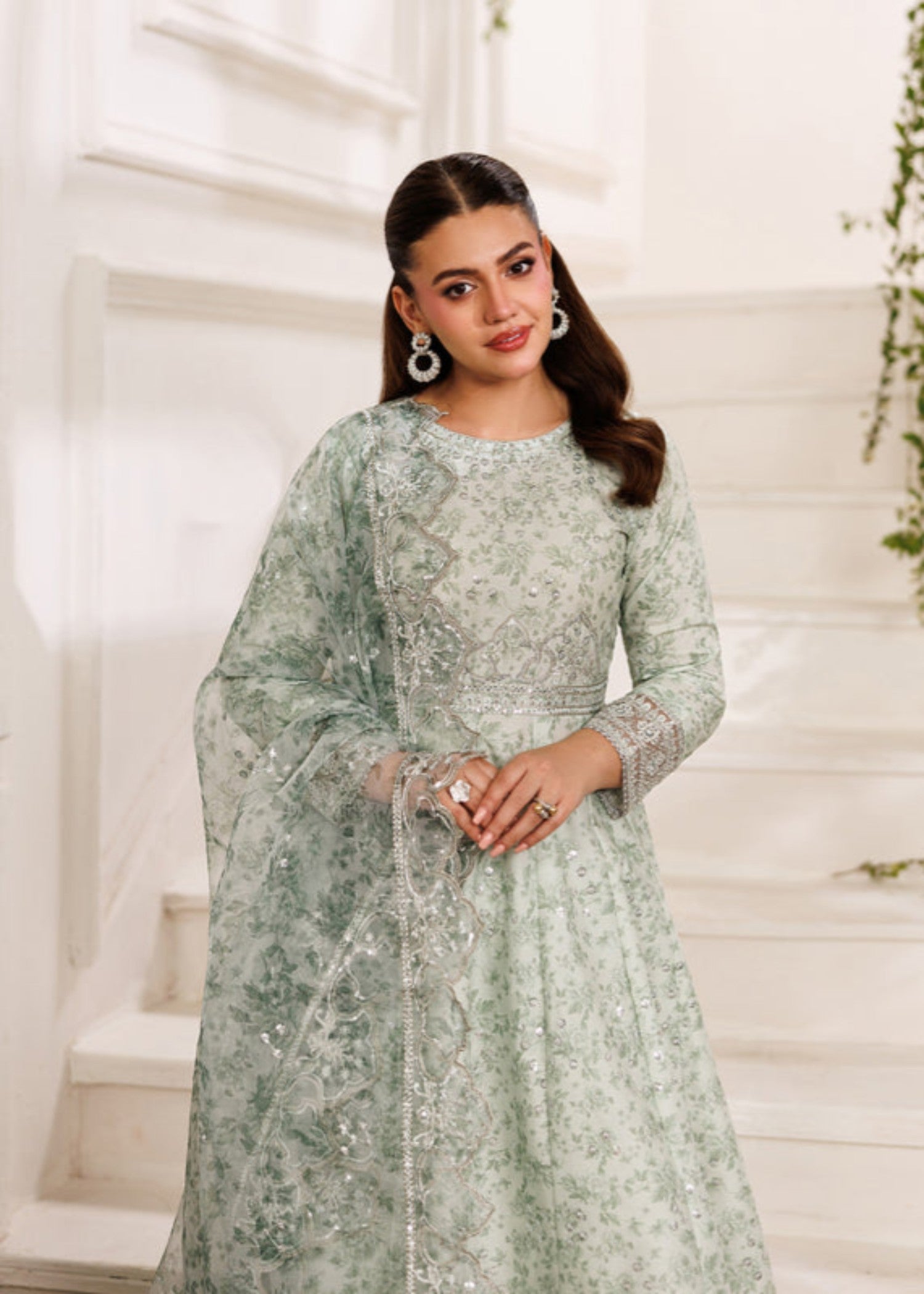 cotton Maxi in Mint green