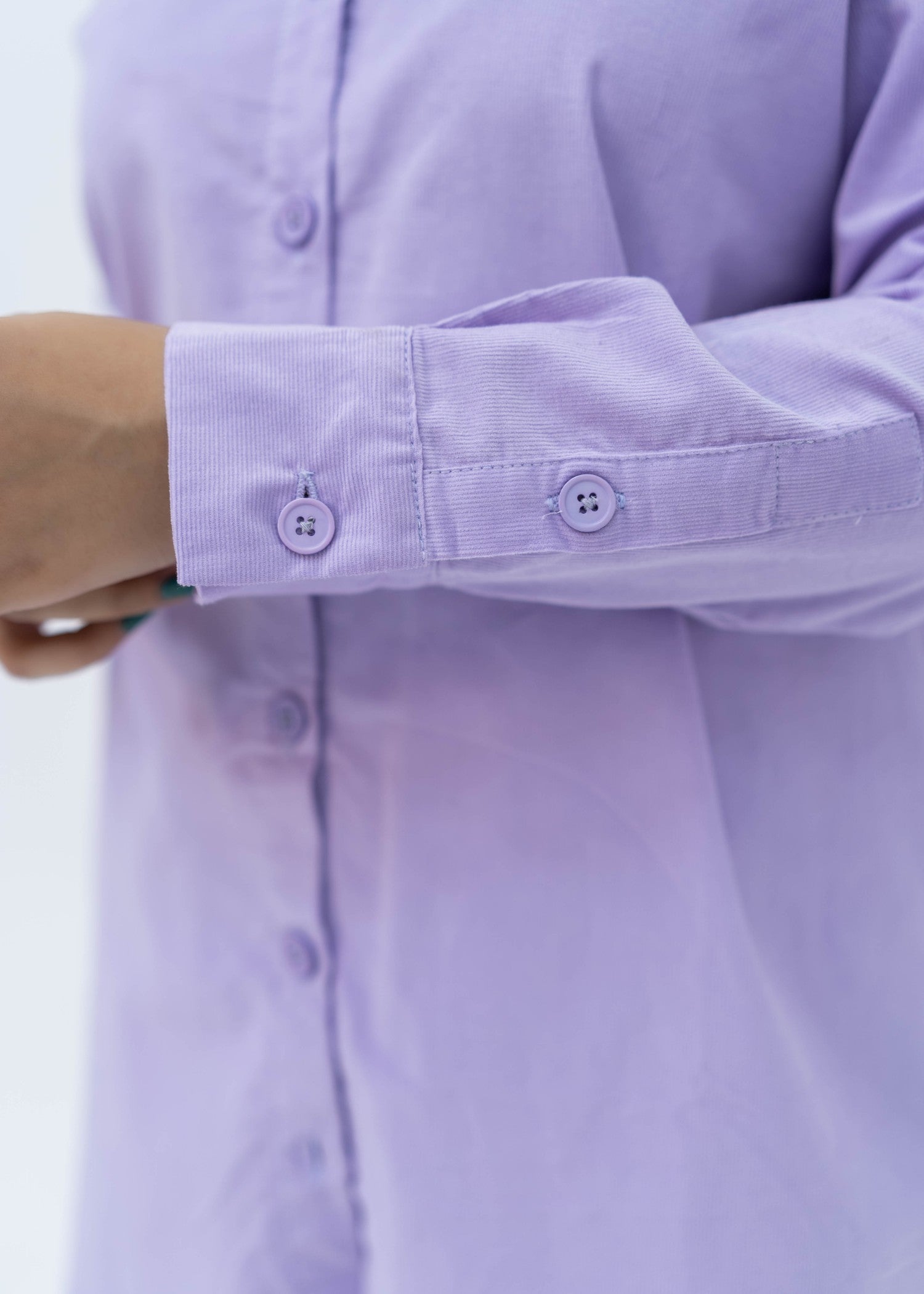 corduroy Co Ord Sets in Lilac
