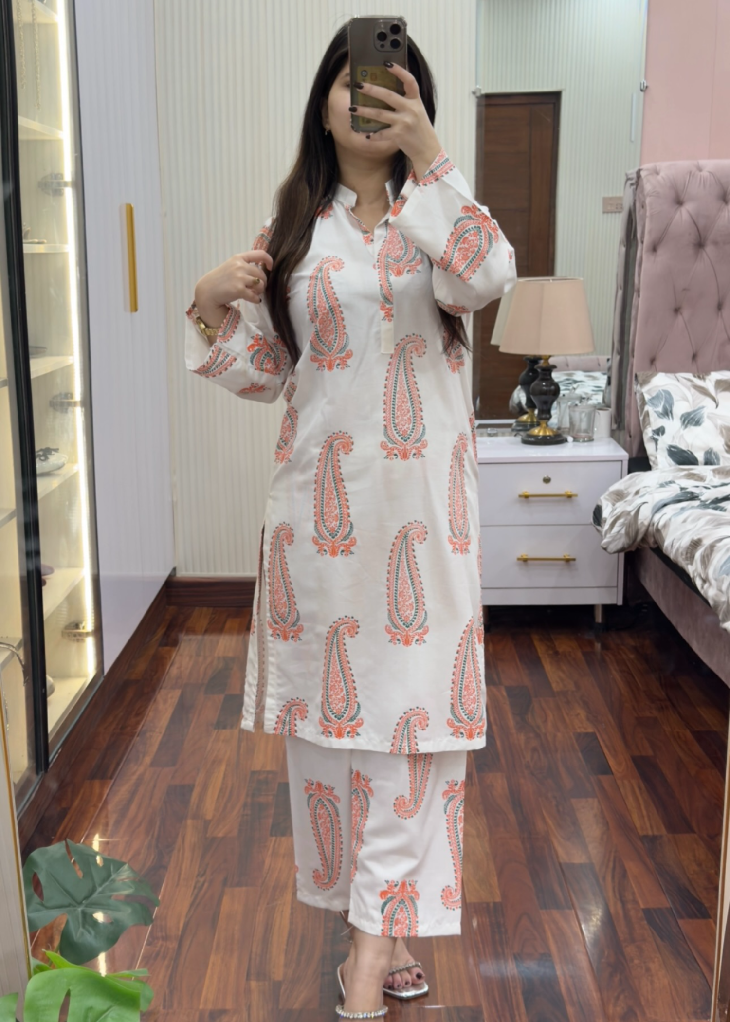 linen Co Ord Sets in White
