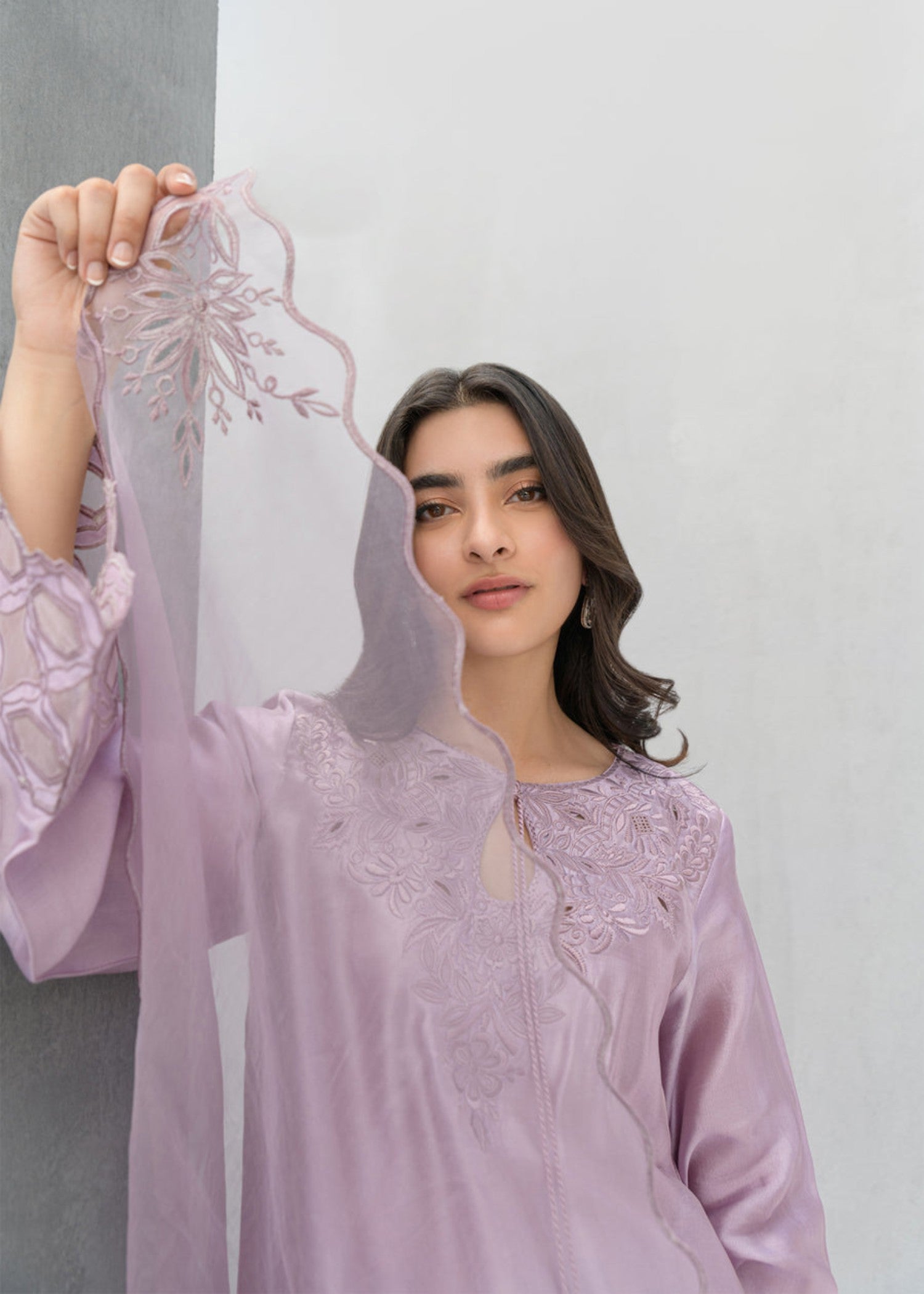 charmuse/shamooz Kurta Set in Lilac