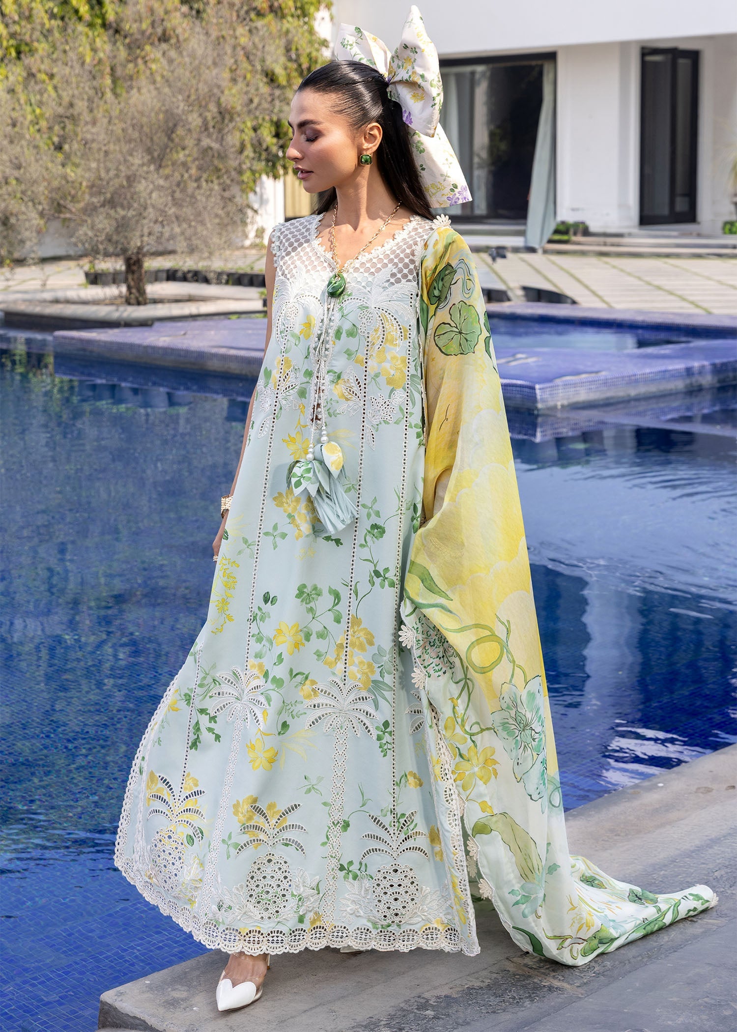 Flow Luxury Lawn – TROPIC TEASE - D4B