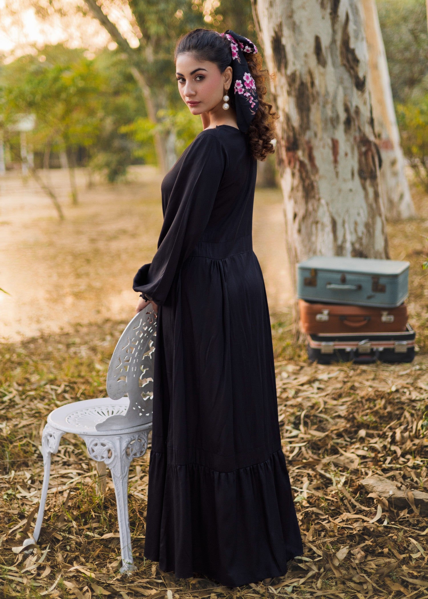 pure marina Maxi in Black