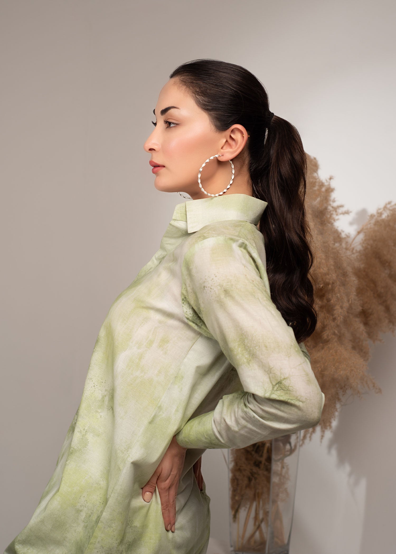 lawn Tunic in Mint green