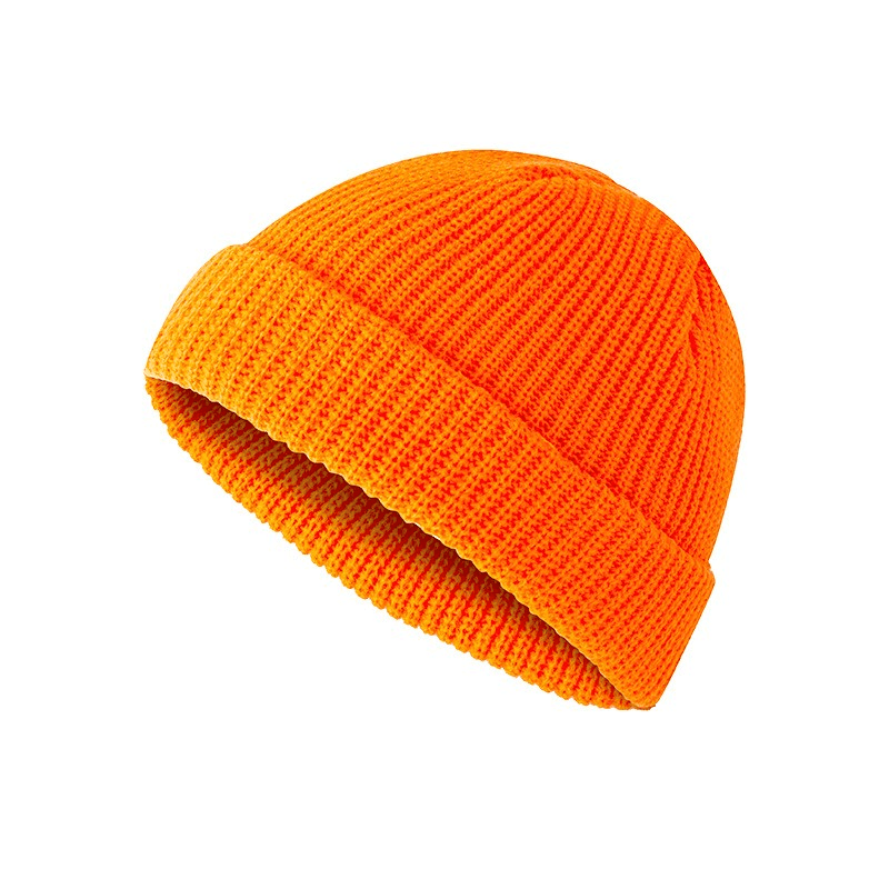 Retro Dome Warm Short Woolen Toe Hat