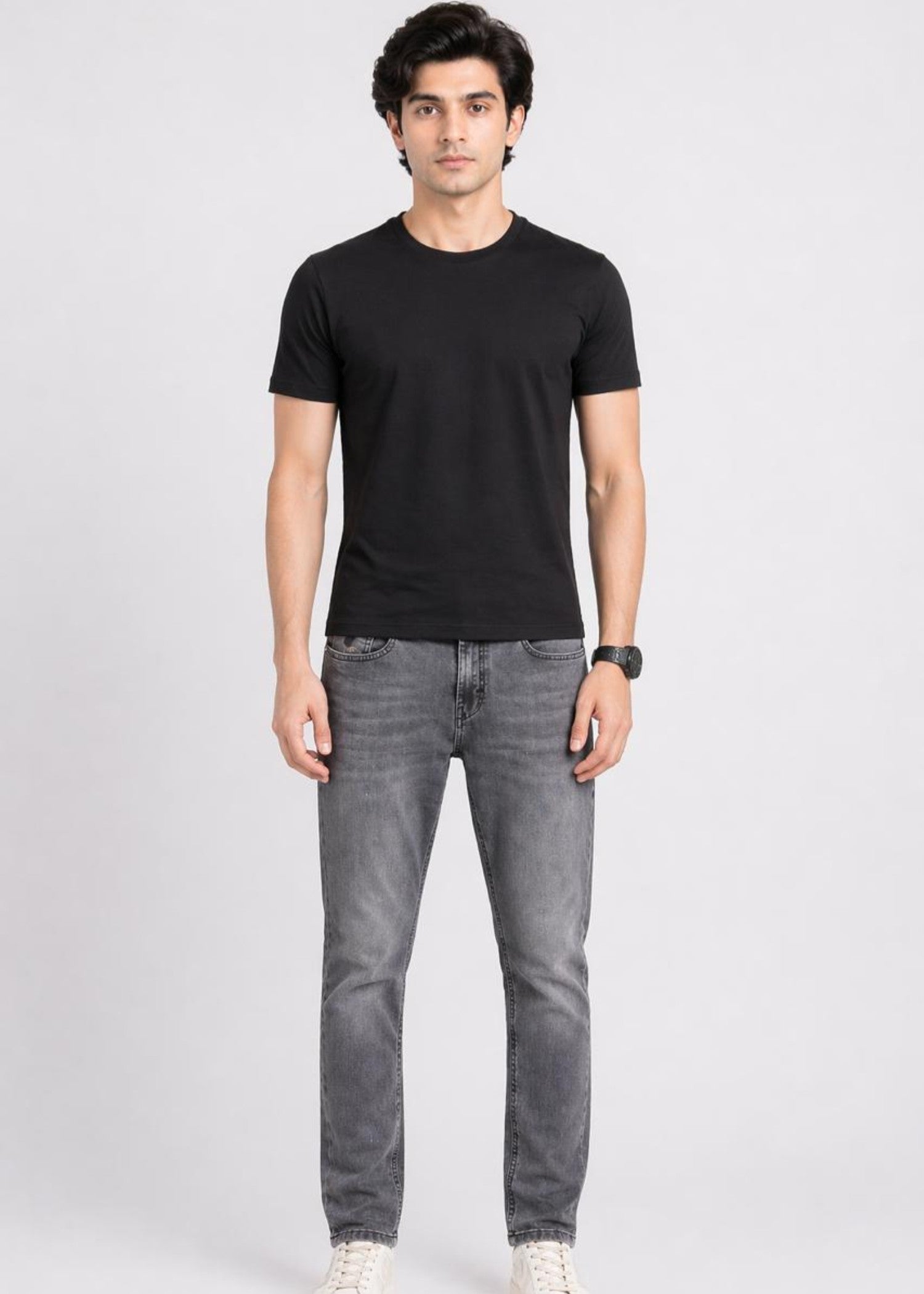 denim Jeans in Ash grey